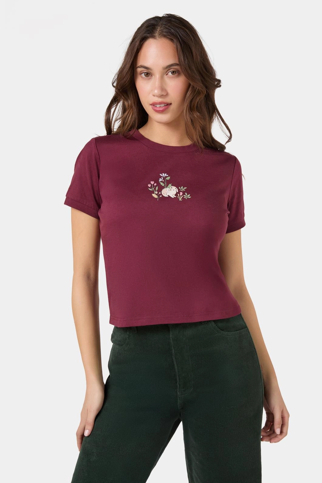 Quick-Dry Fabric AntiPill Texture Coco Rabbit Tee