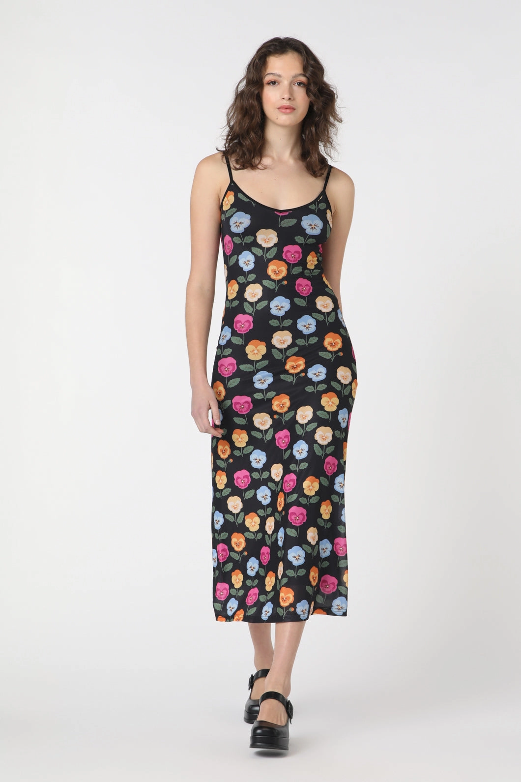 Pansy Mesh Dress Form Flow