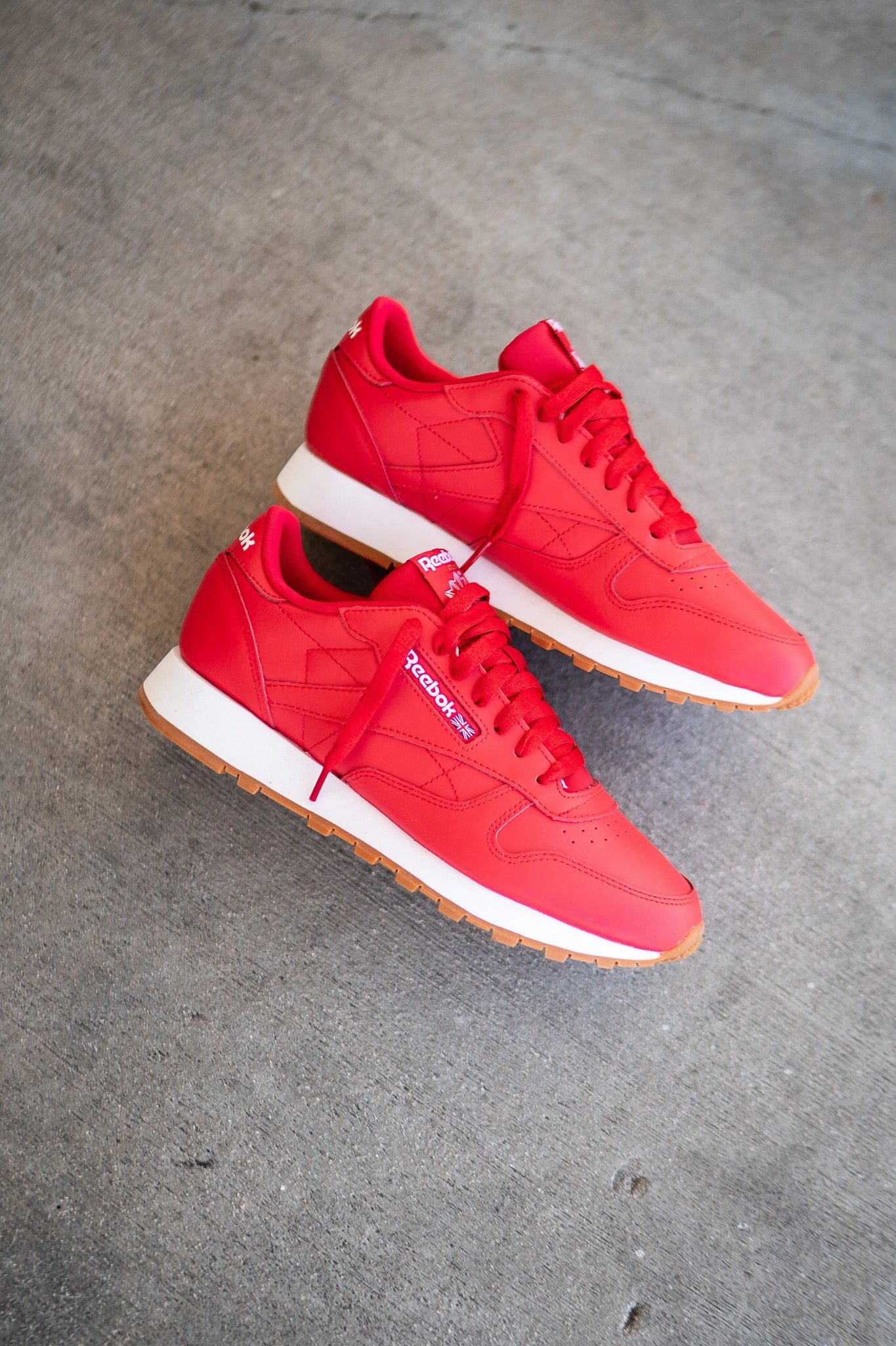 Men's Reebok Classic Leather (Vector Red/White) All-Purpose Style
