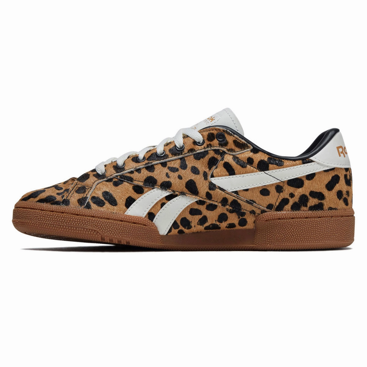 Reebok Womens Club C Grounds UK Shoes - Cheetah/Cheetah/Chalk High Fashion