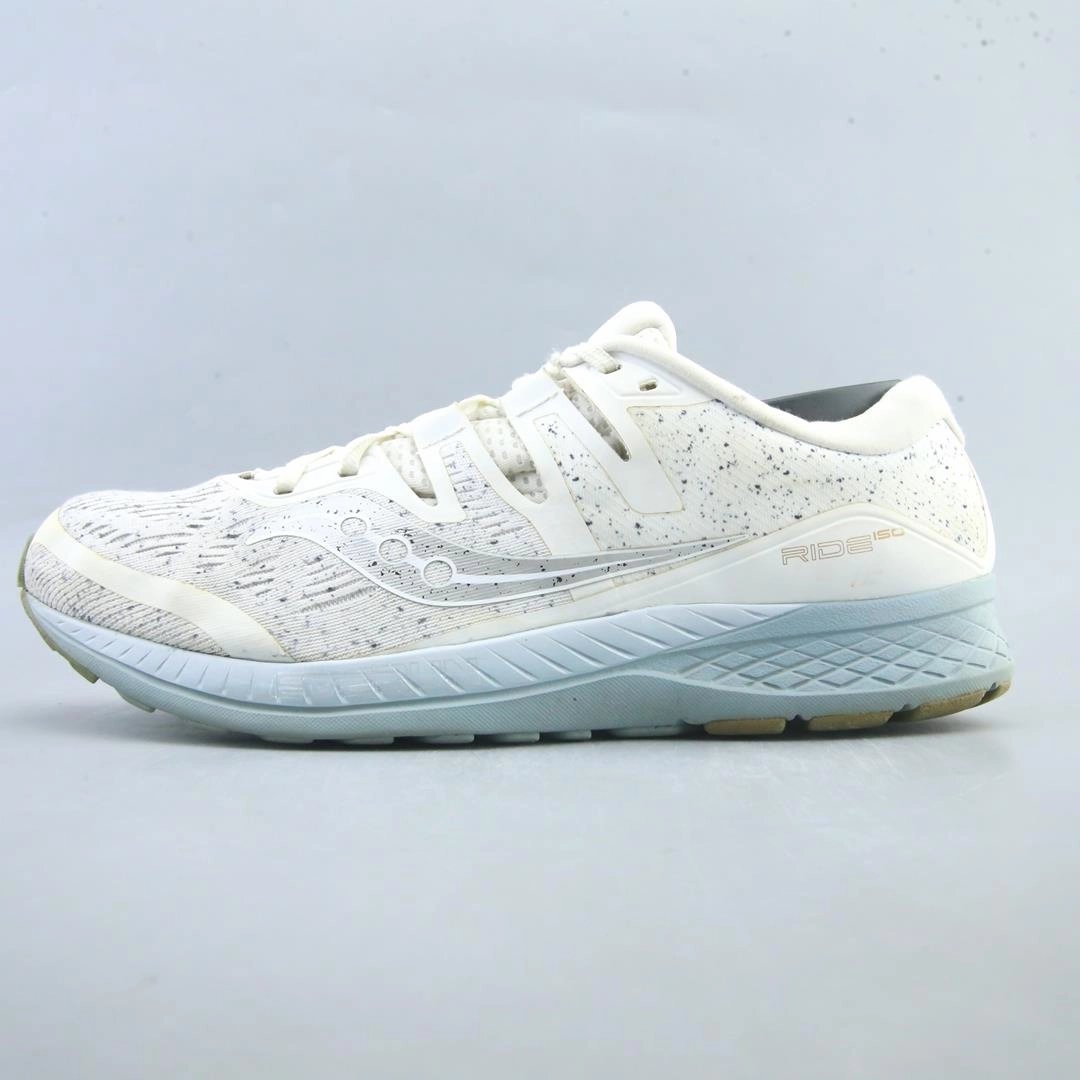 SAUCONY RIDE ISO Elastic laces leather upper durability