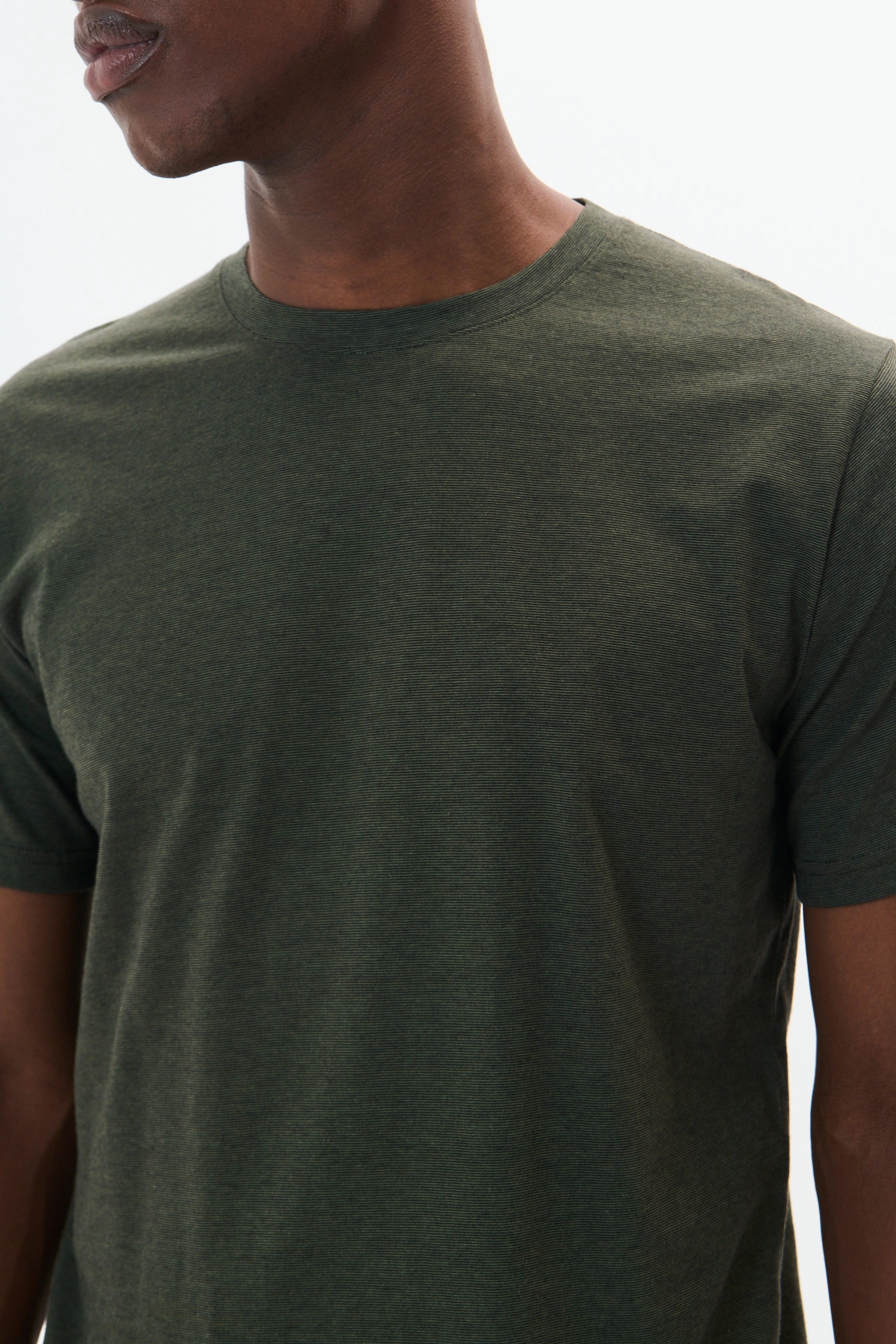 Daily Use Seamless construction JERMANE MINI STRIPE TEE
