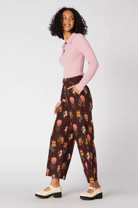 Tessa Native Pant Neutral Autumn Days