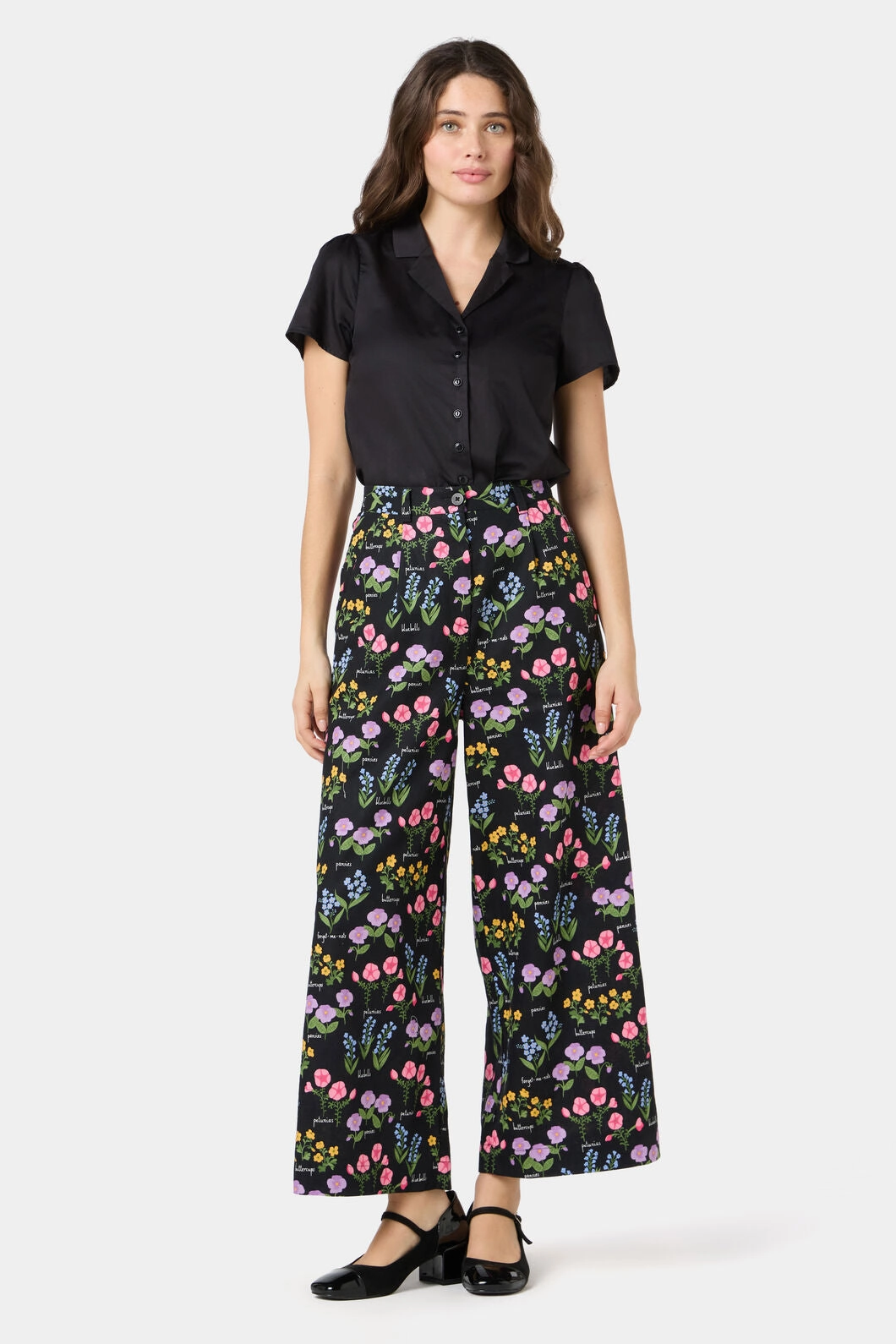 Casual Friday Classic Soft Sustainable Cottage Garden Culotte