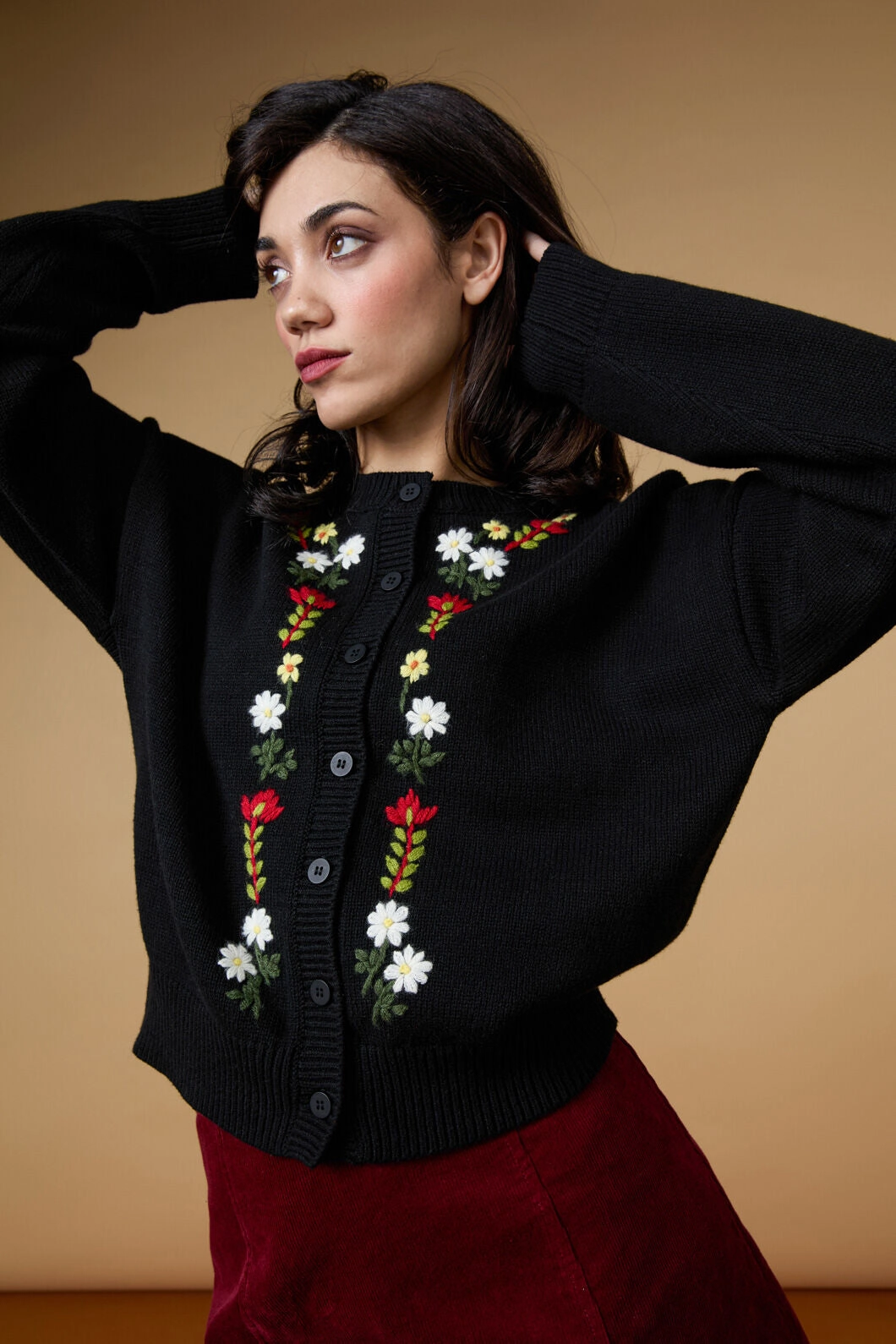 Opal Embroidered Cardigan Chill Design
