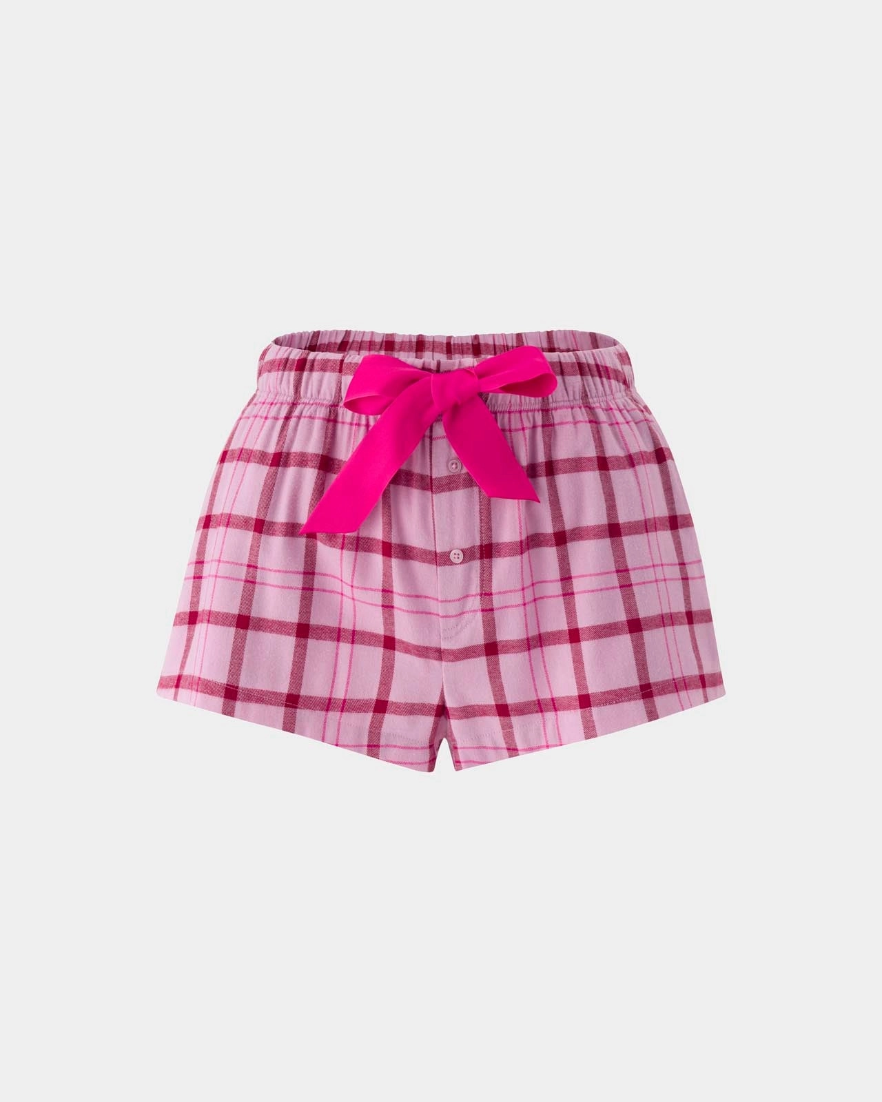 Cozy Flannel Sleep Shortie Fashionable Look