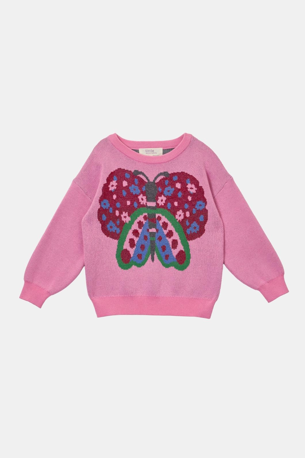 All Day Softness Wrinkle Resistant Butterfly Kids Knit