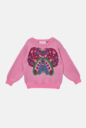 Knitted Warmth Butterfly Kids Knit