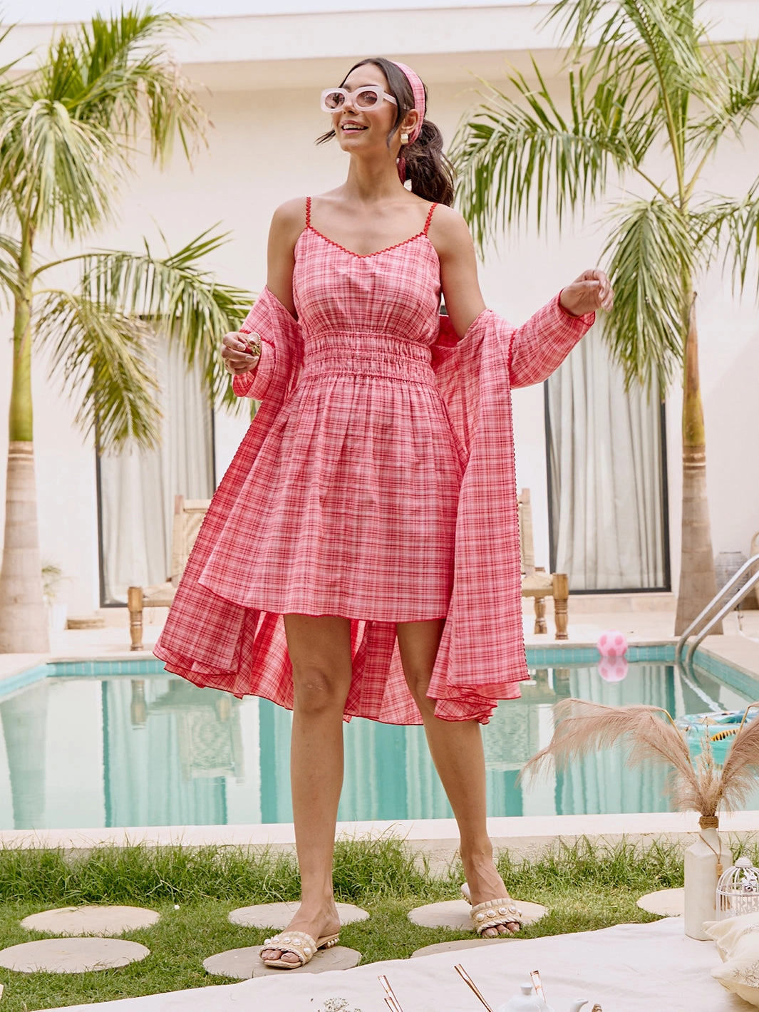 Smooth Motion Pure Piece Crimson Crush Dress