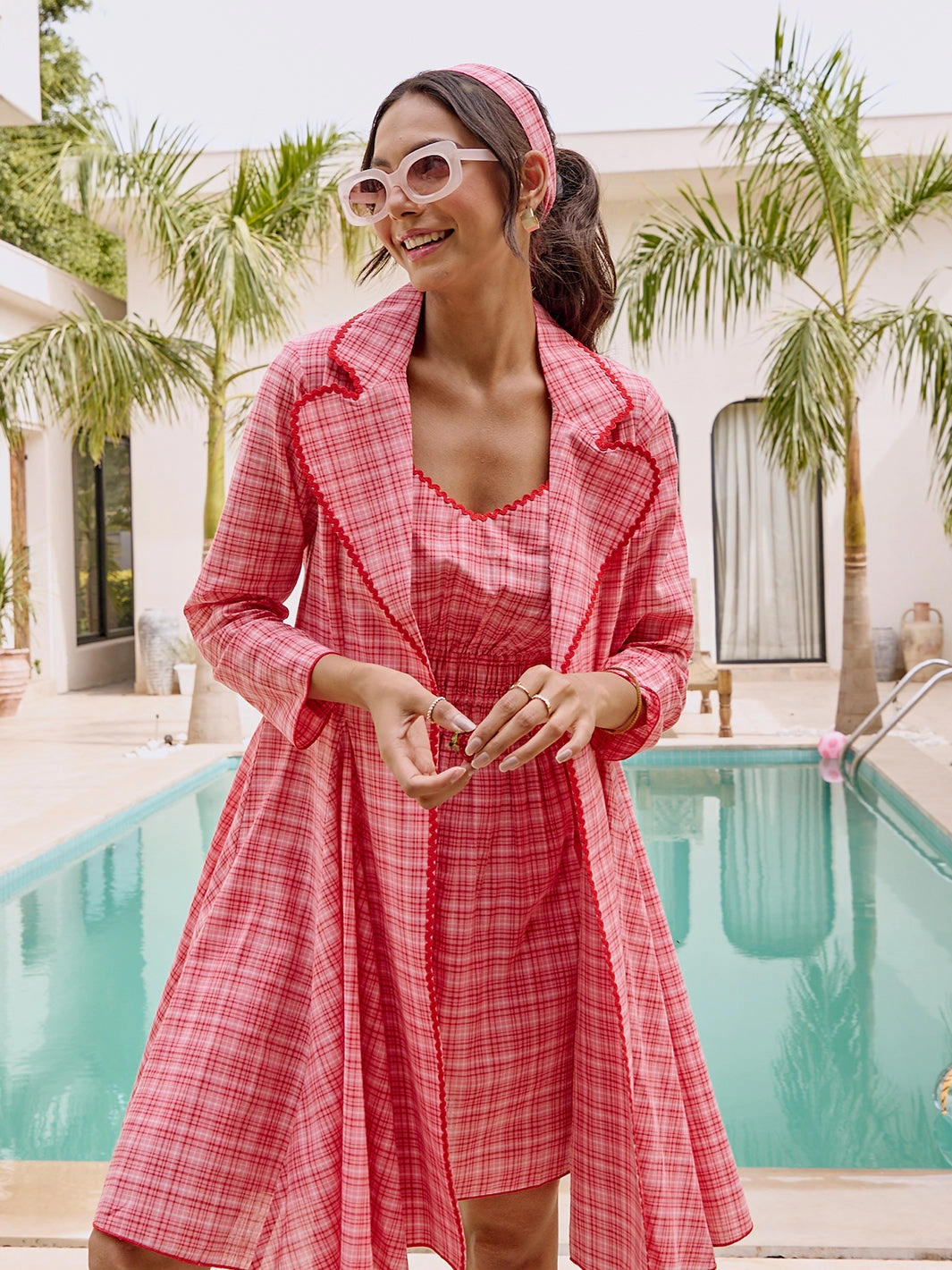 Trend Focused Trendy Fit Crimson Crush Dress