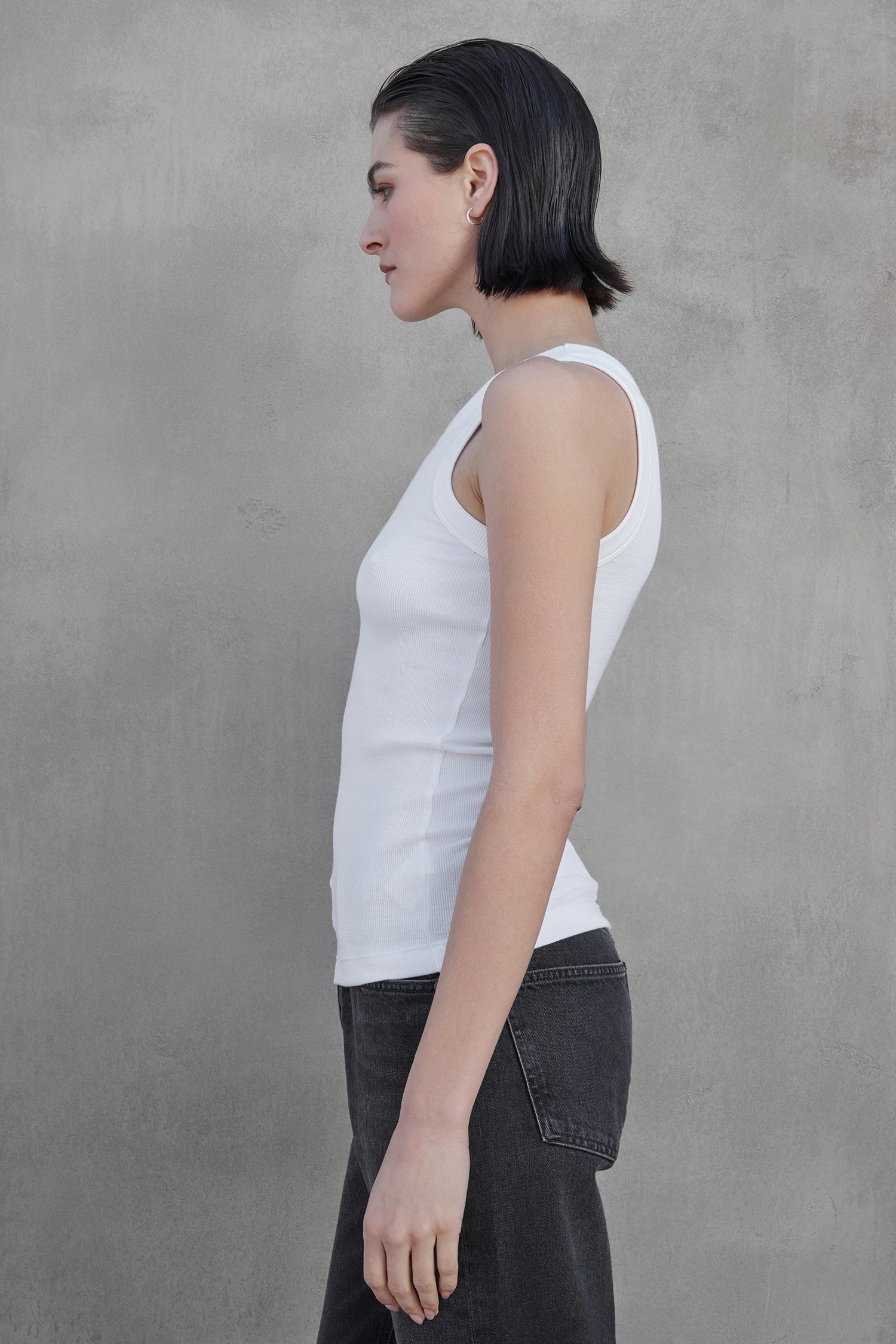 Reinforced Stress Points Smart Wear CRUZ MODAL RIB TANK