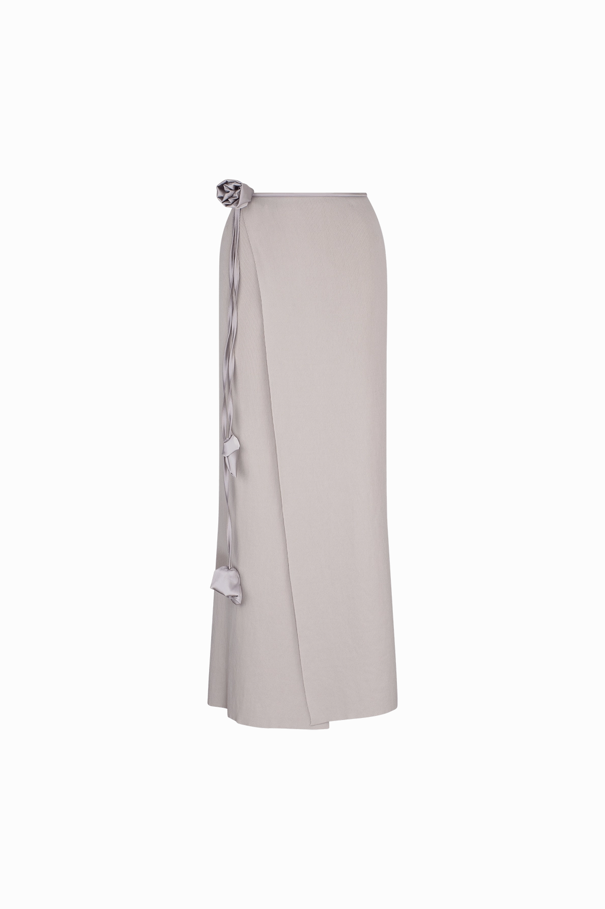 Comfortable Wear CURAAE Abegaile Maxi Skirt in Grey