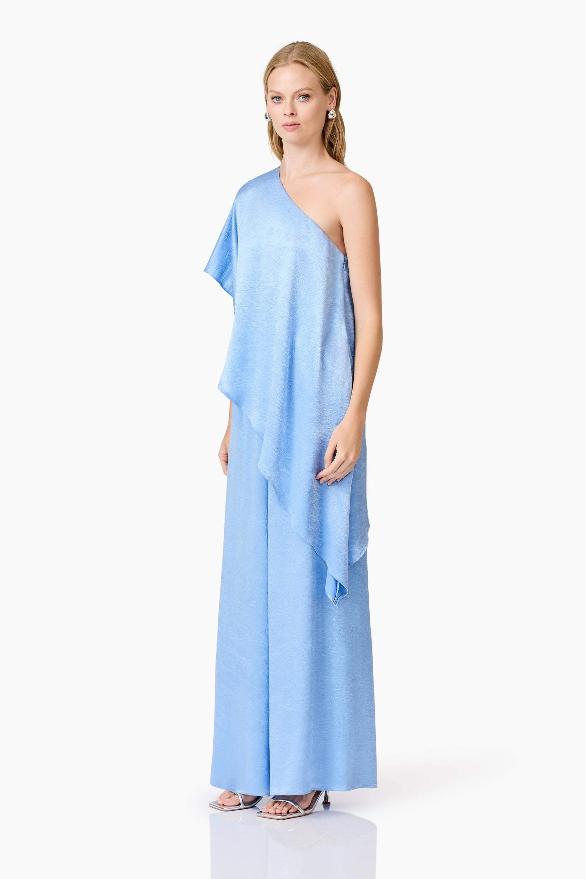 CURAAE Fleur Satin Trousers Comfortable and Chic Flattering Look Fit