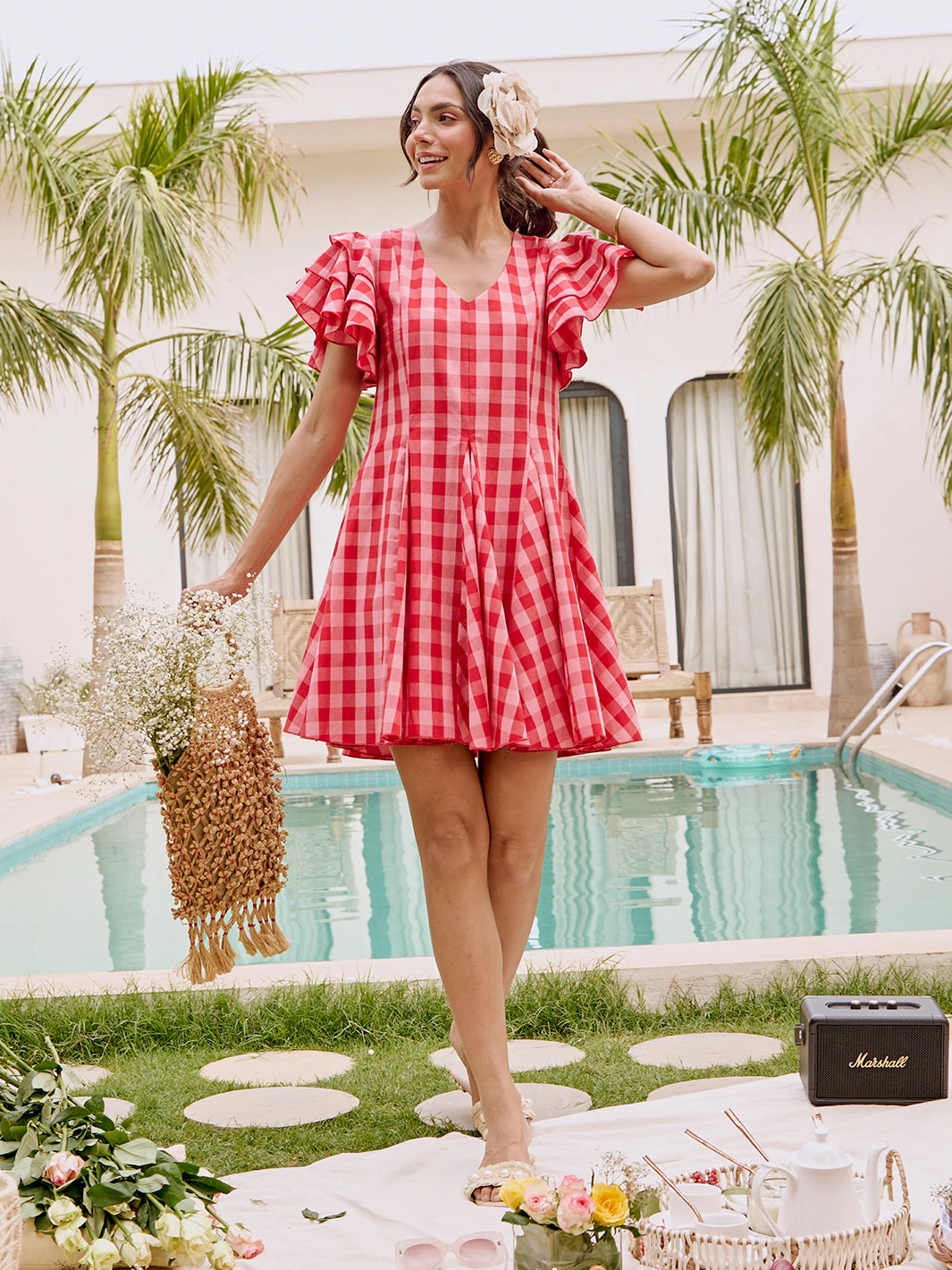 Cherry Pie Mini Dress Body Harmony Subtle Finish