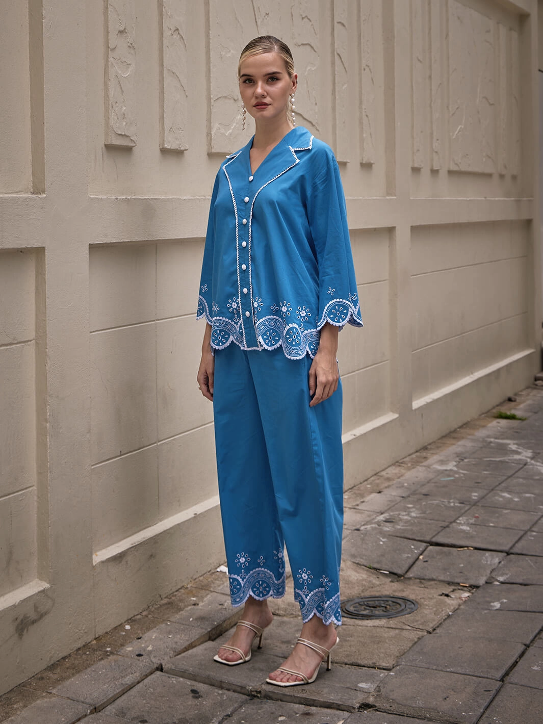 Brunch Tone Cyrus Blue Bell Shirt