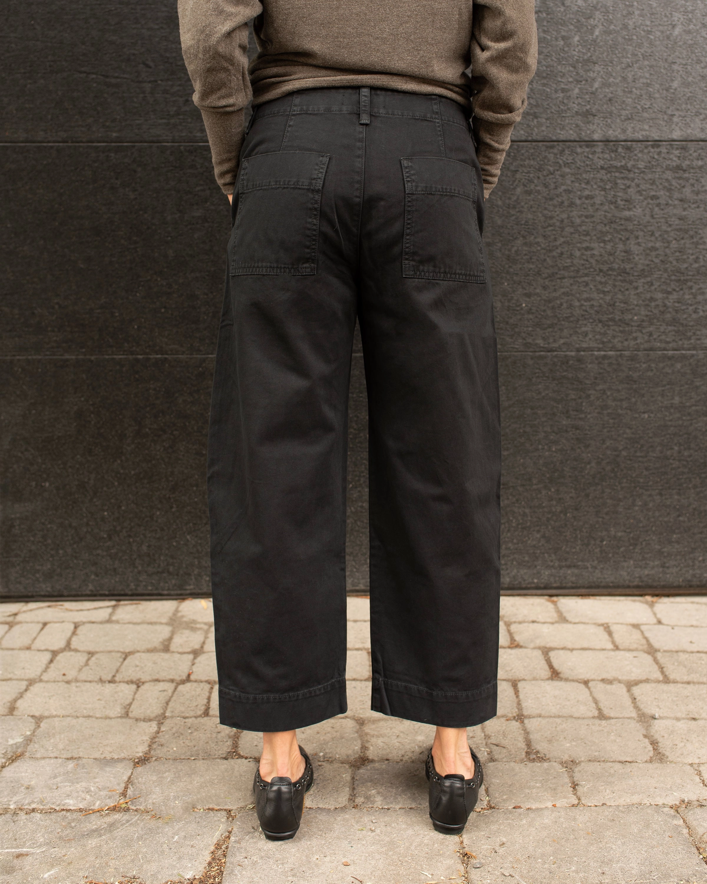 DARIA SANDED TWILL PANT Adjustable Hem