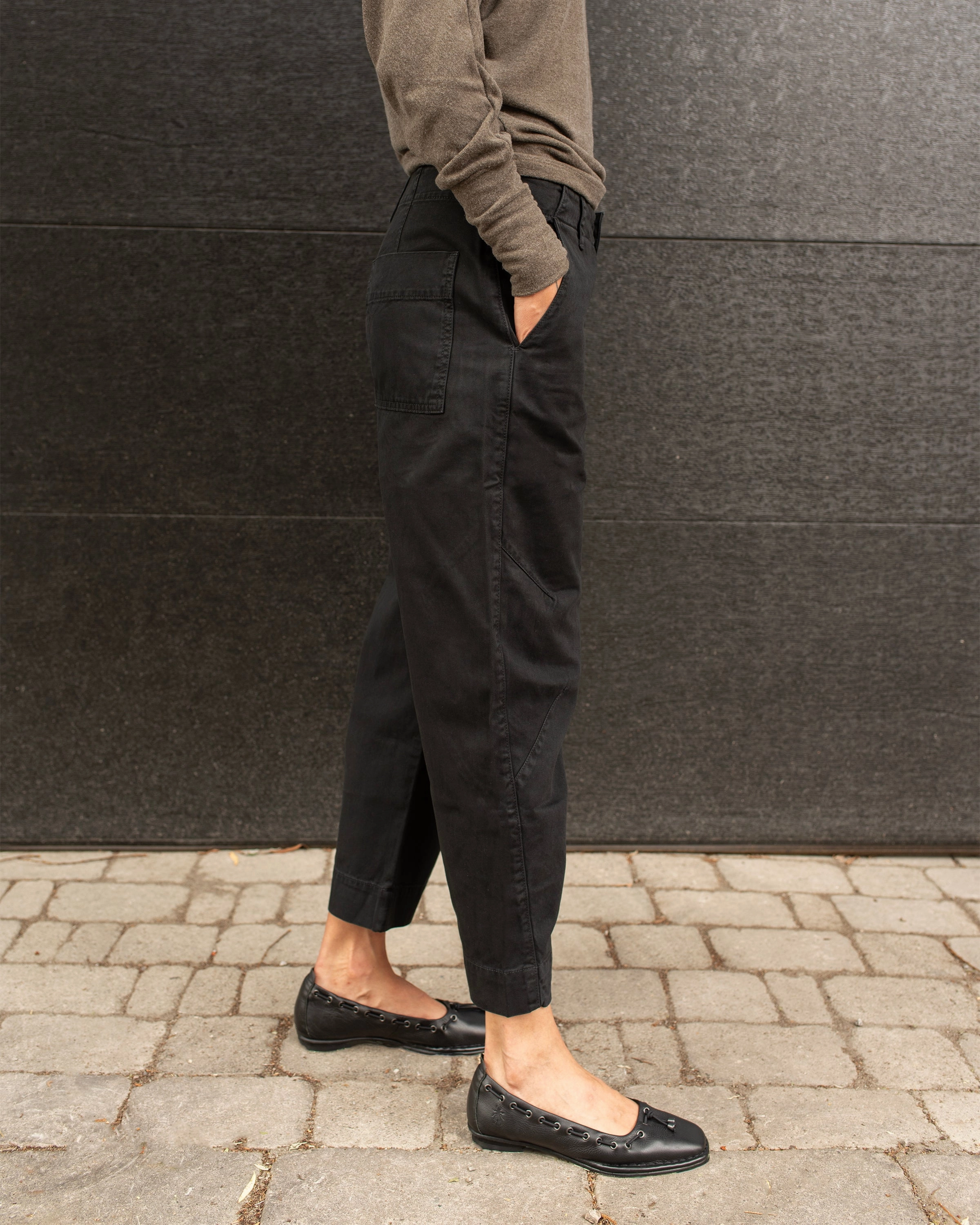 SmoothEdging Tagless Design DARIA SANDED TWILL PANT