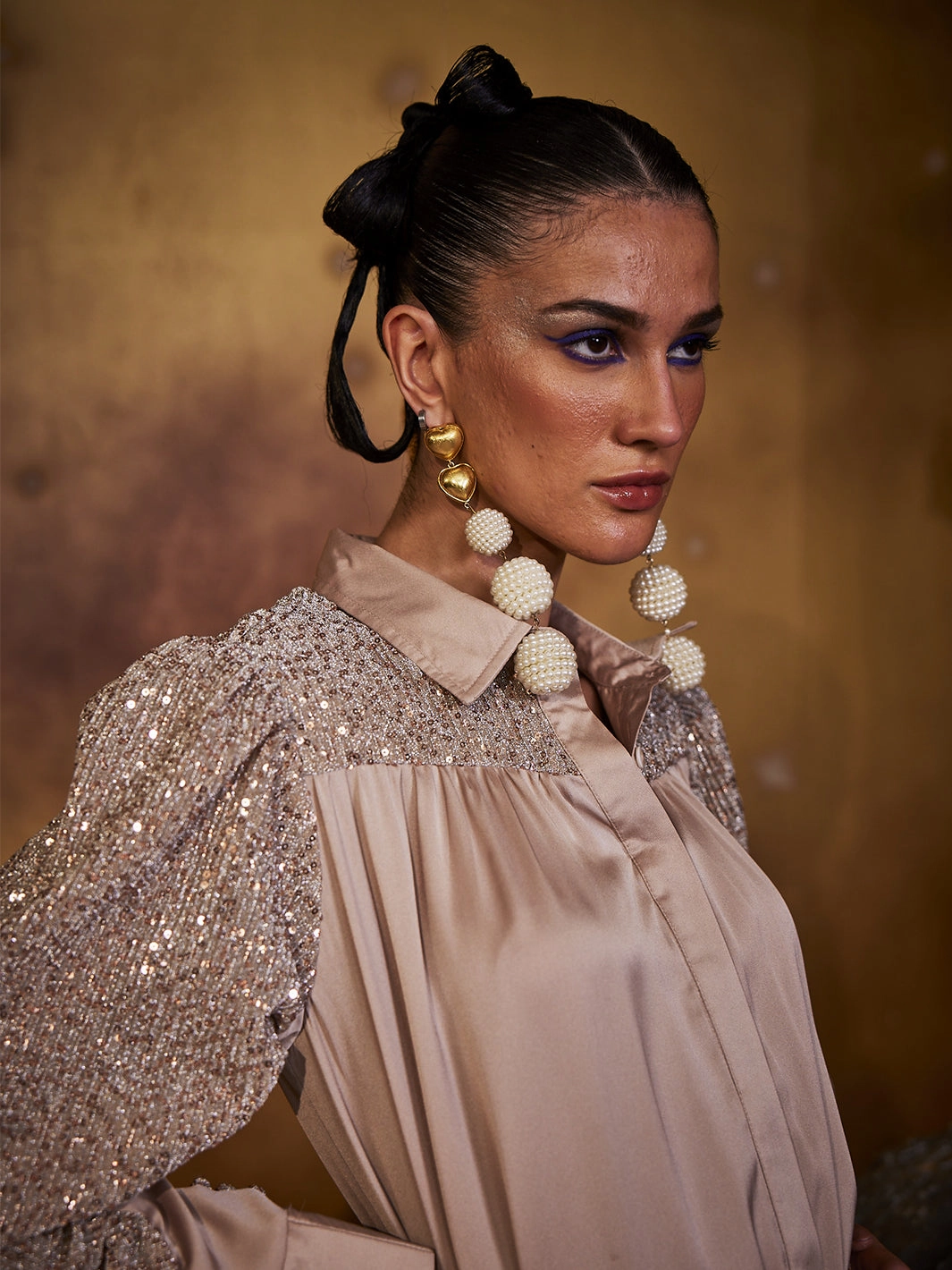 ORION SHIRT DRESS WITH  BELT Sleek Appearance