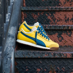 Air Ventilation Shock-absorbent Mens Puma Roma Underdogs (Canary Yellow)