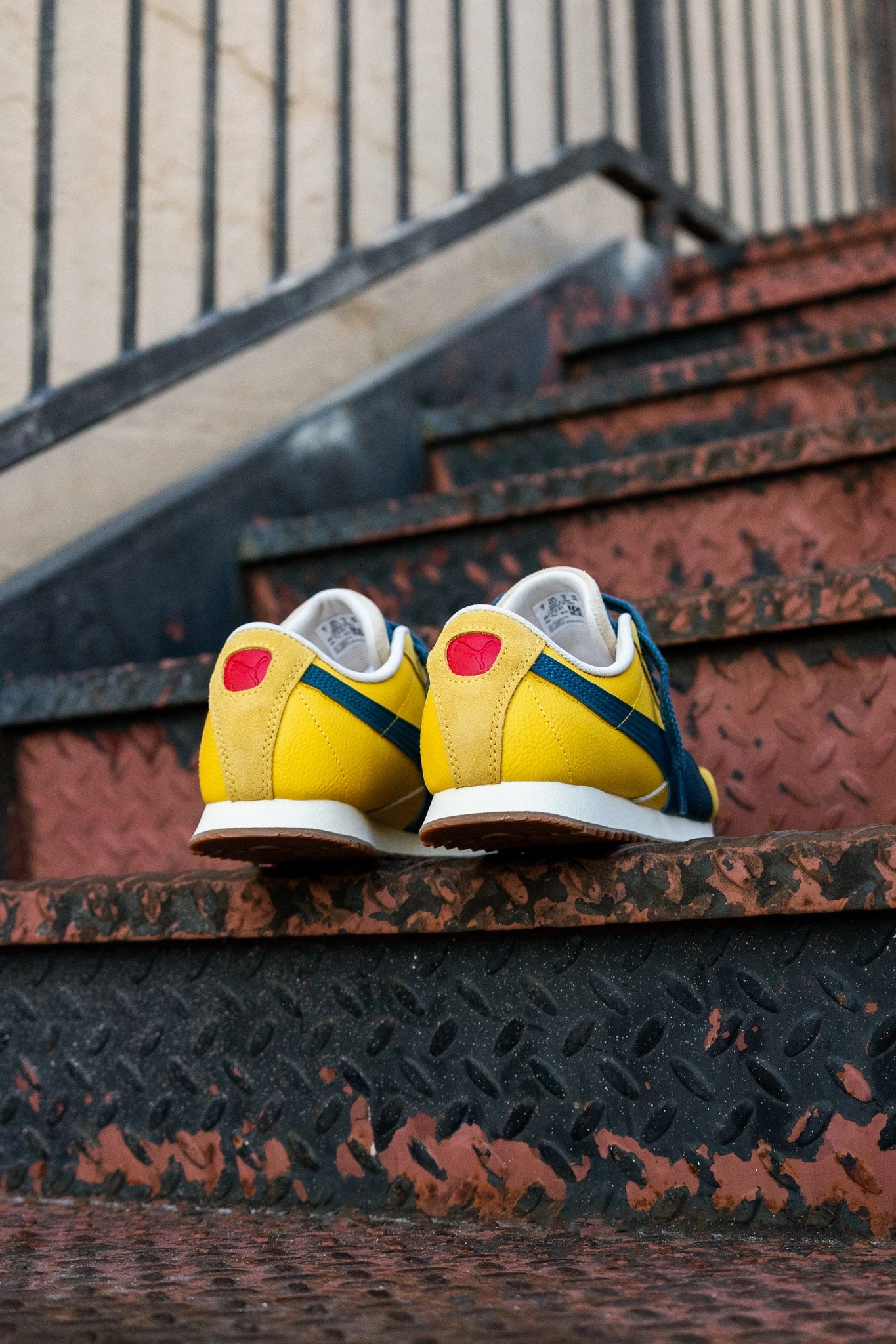 Mens Puma Roma Underdogs (Canary Yellow) Stylish Fit