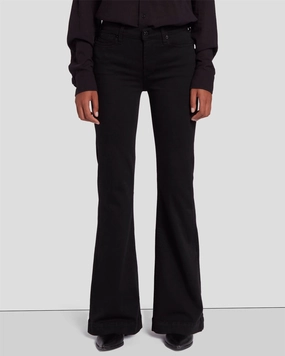 Modern Minimalist Urban Explorer Affordable Fashion Lover DOJO TAILORLESS FLARE IN BLACK