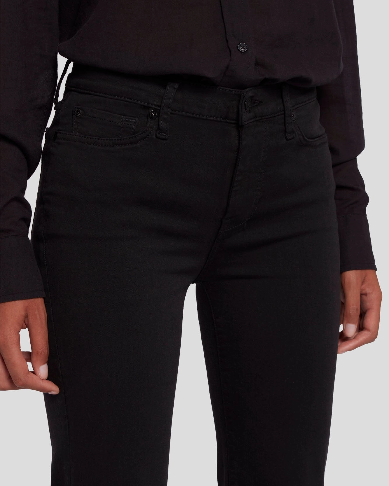 DOJO TAILORLESS FLARE IN BLACK Brushed Interior