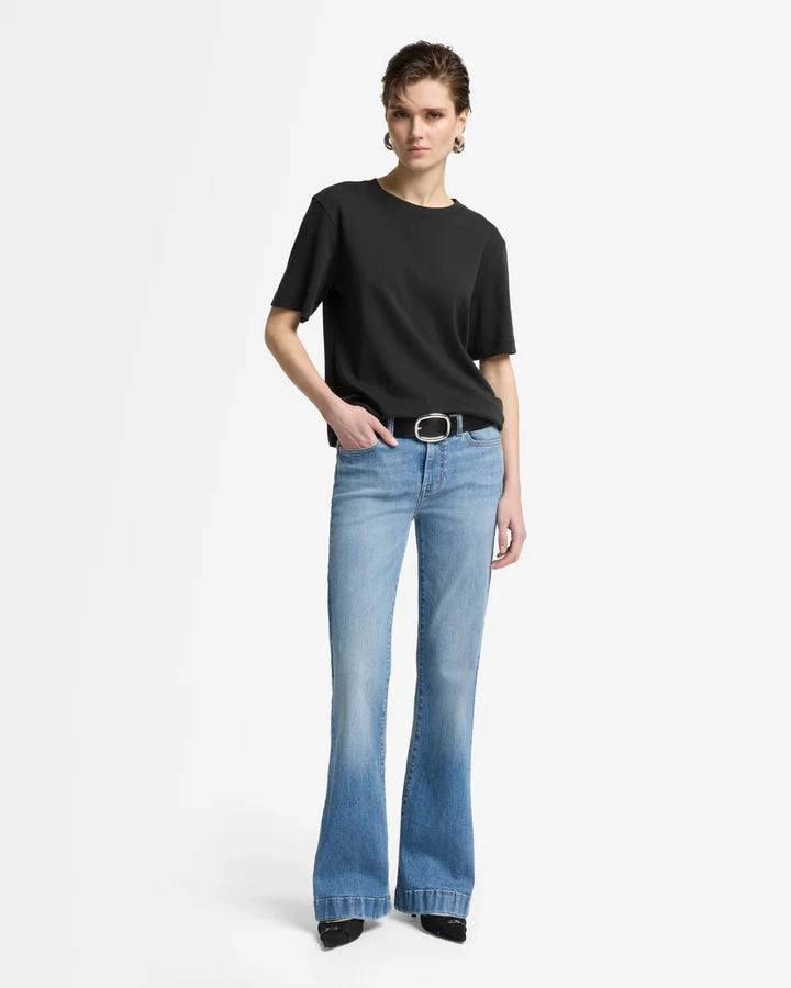 Soft Road Trip Youth Style All Season Fabric Weight DOJO TAILORLESS FLARE IN PINE