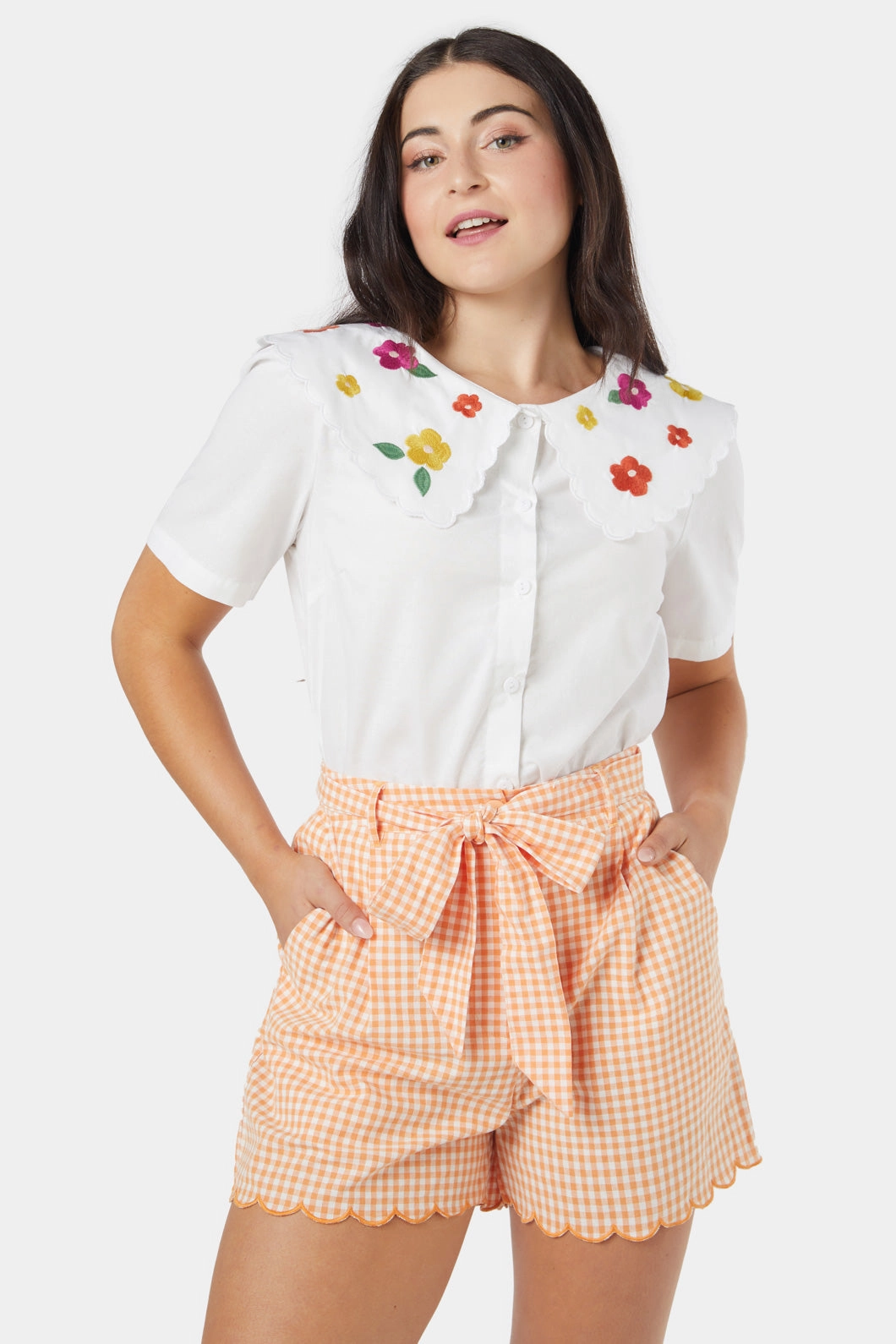 Adjustable Shoulder Straps Active Design Posey Blouse