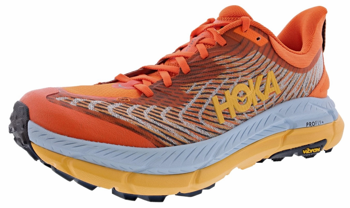 Hoka Men's Mafate Speed 4 Lightweight Trail Running Shoes running efficiency
