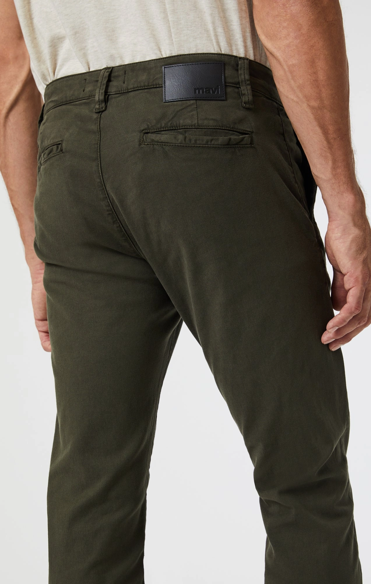MILTON DARK GREEN CASUAL TWILL PANT Fashion Accessory