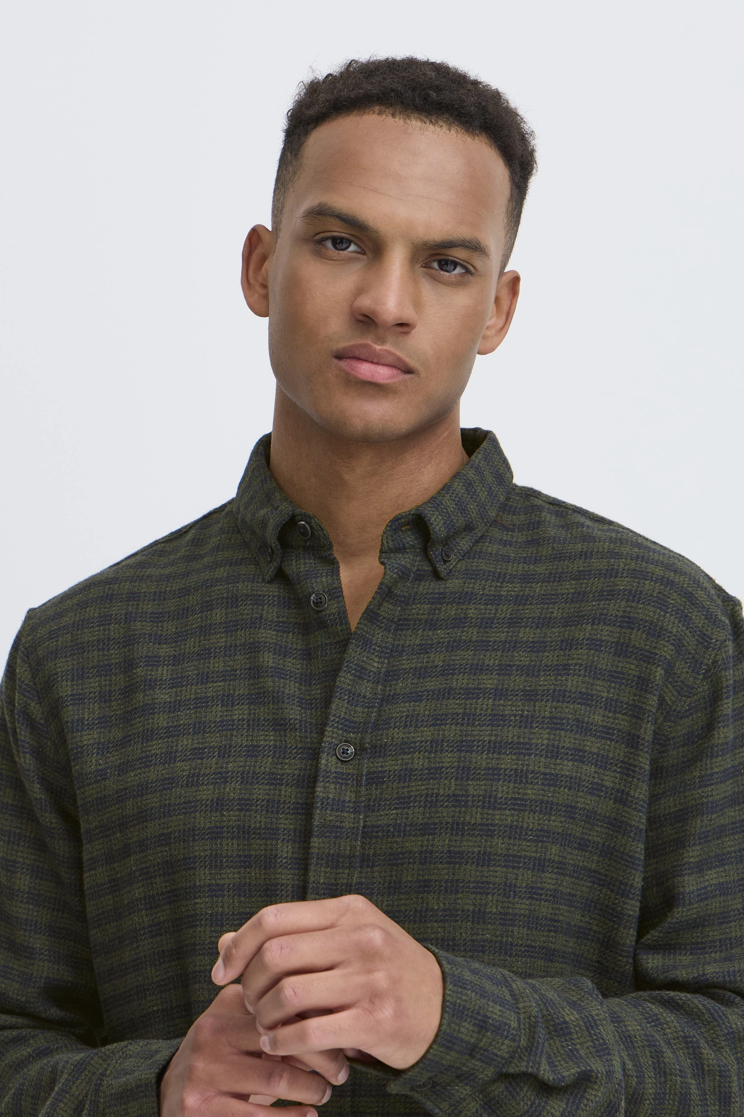 BHBARNEY CHECKED SHIRT Lightweight Construction