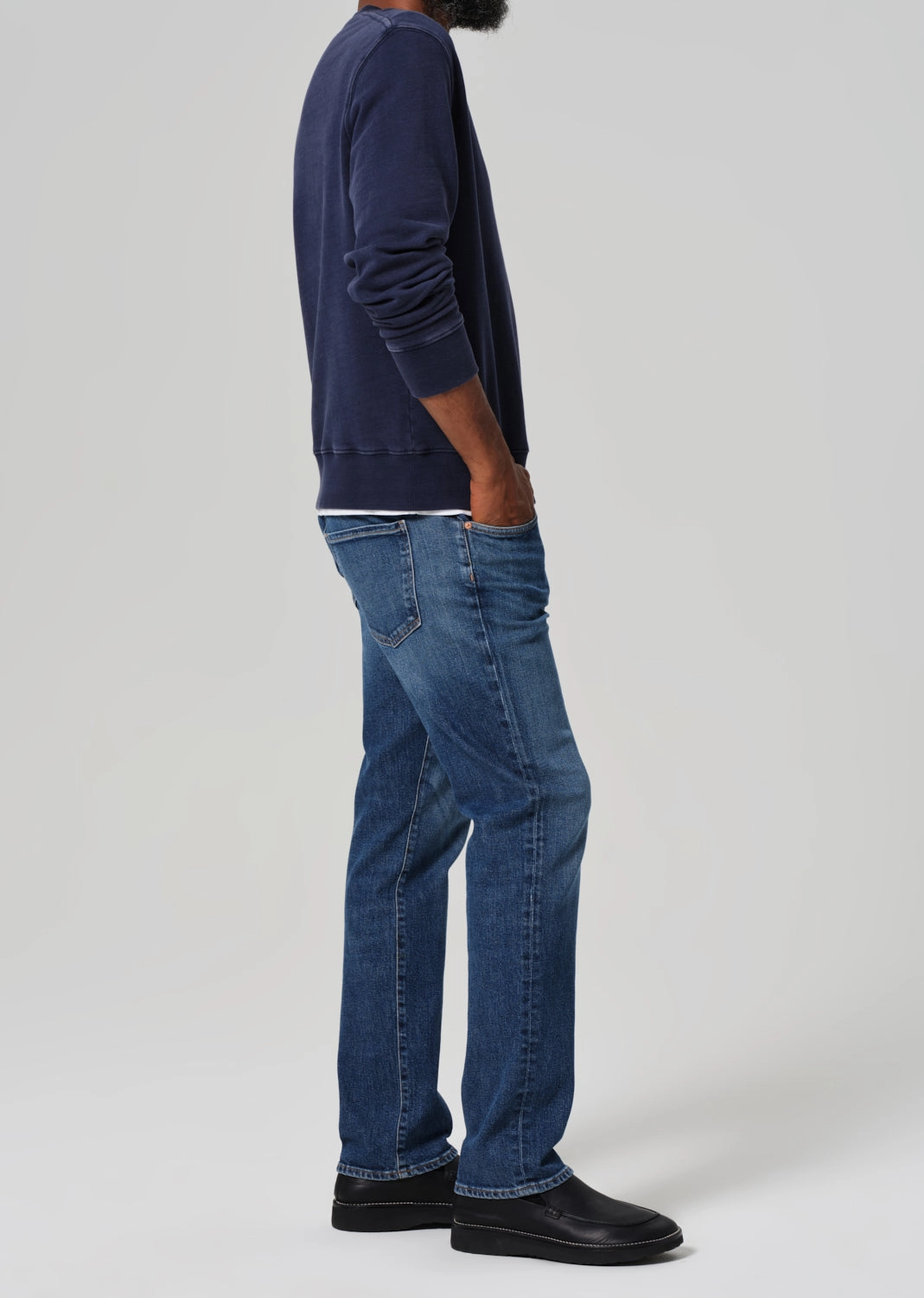 Body Free Chic Design ELIJAH RELAXED STRAIGHT IN FALLING WATER