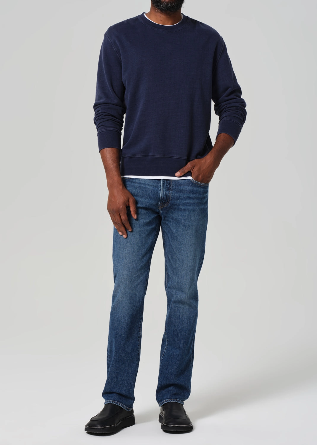 ELIJAH RELAXED STRAIGHT IN FALLING WATER EasyCareMaterial Travel Proof