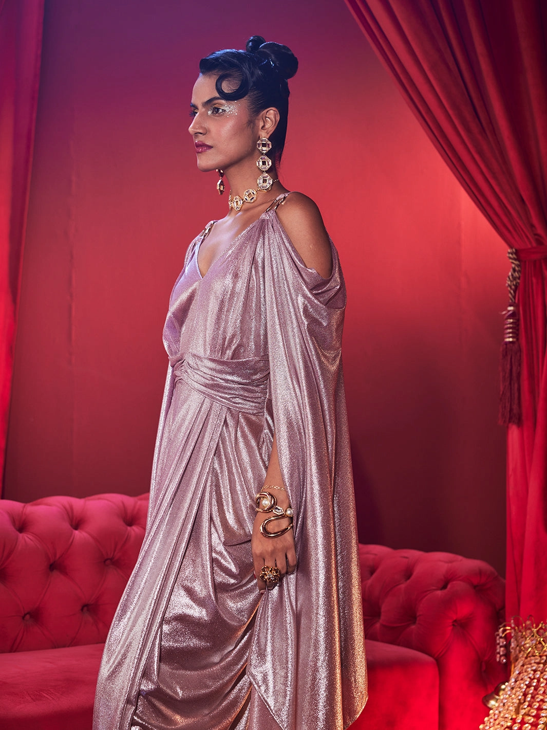 Empress Blush Glow Gown Seasonal Fit