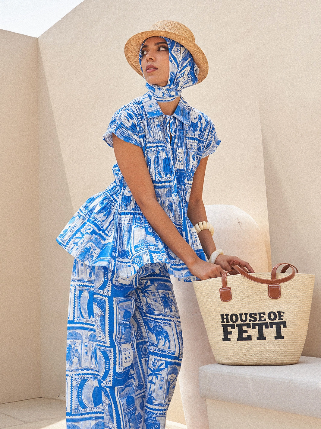 Japan Line Gender Free Alsisar Printed Co-ord set