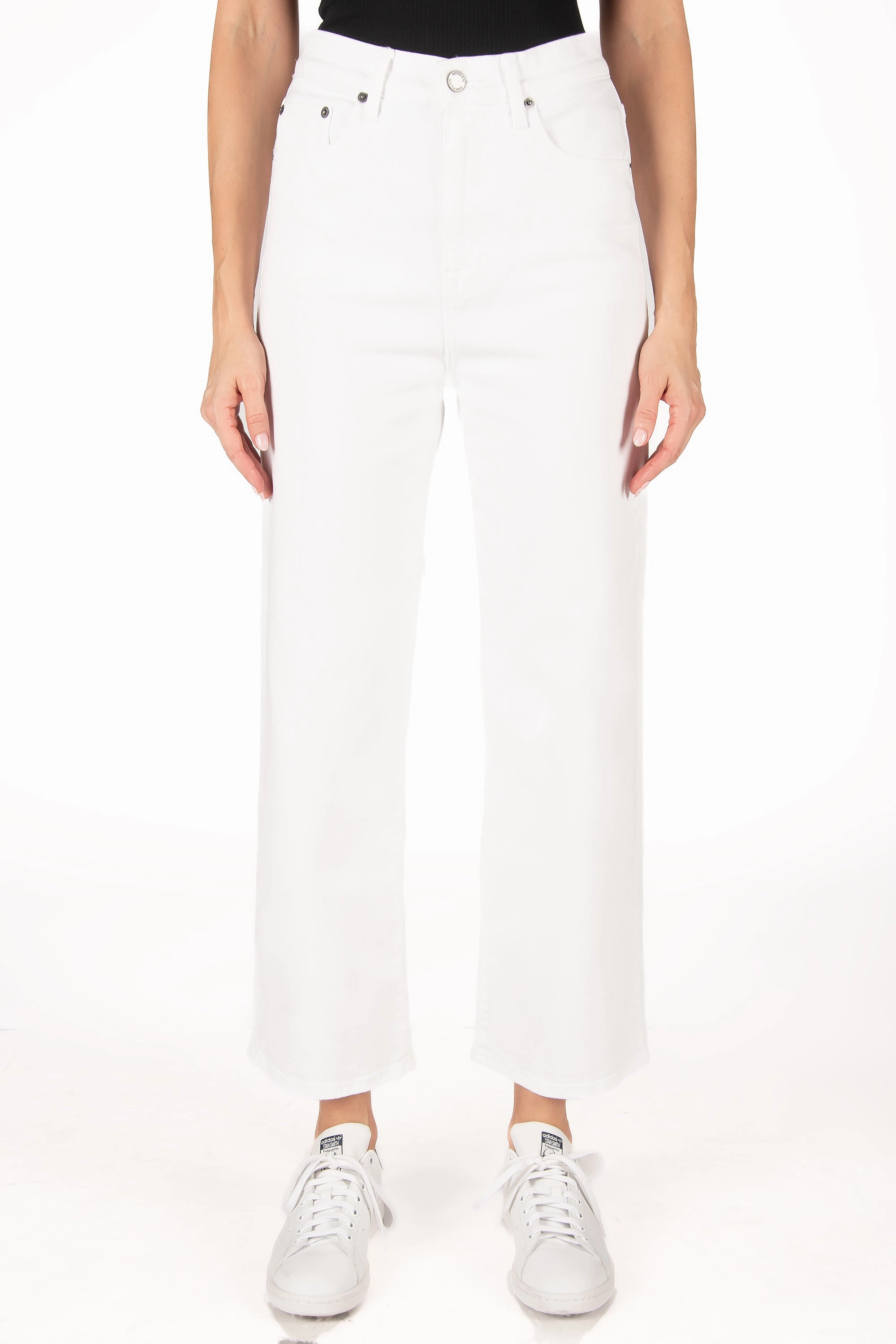 Easy Care SAVANNAH WIDE LEG IN WHITE
