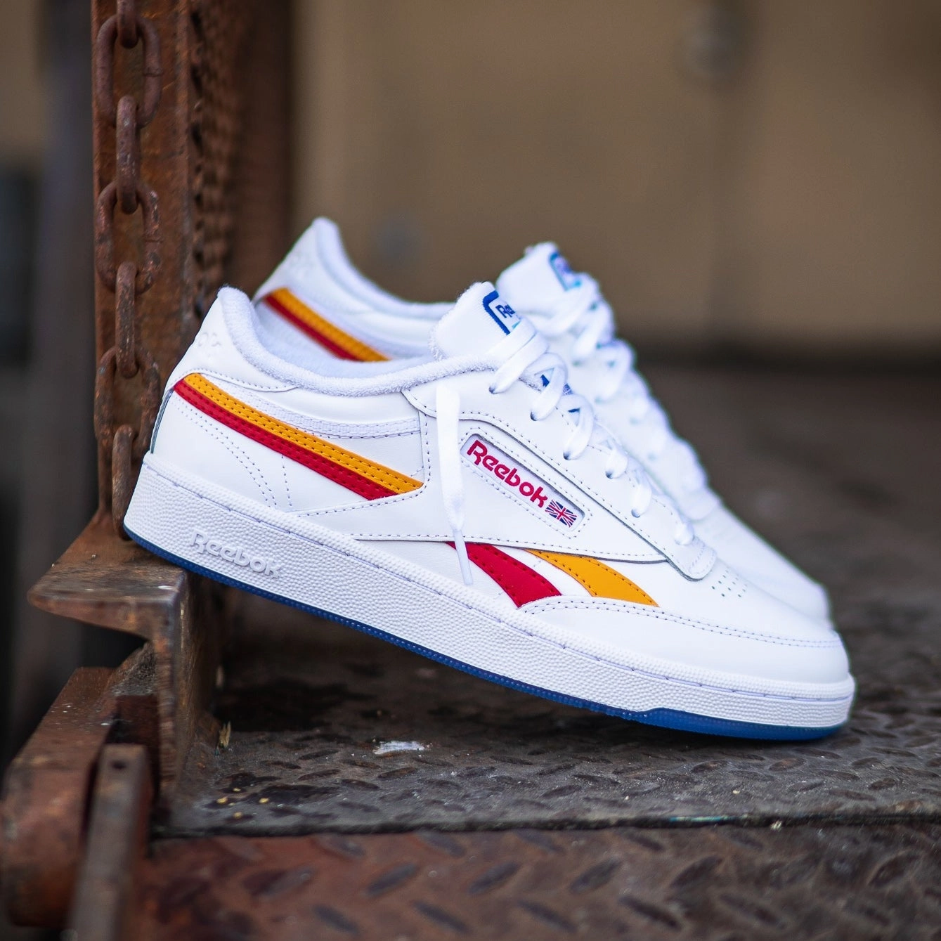Reebok Club C Revenge (Kansas City) Thermoregulation Technology Ventilation Perforation Systems