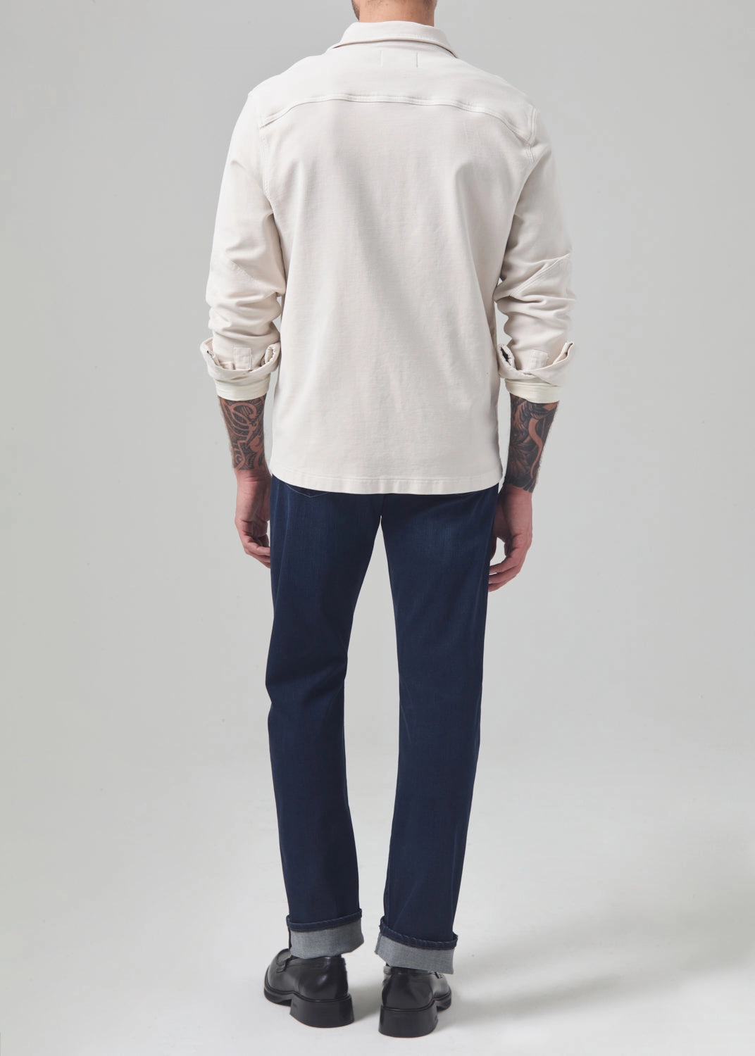 ELIJAH RELAXED STRAIGHT IN BLUE WING Chic Wear