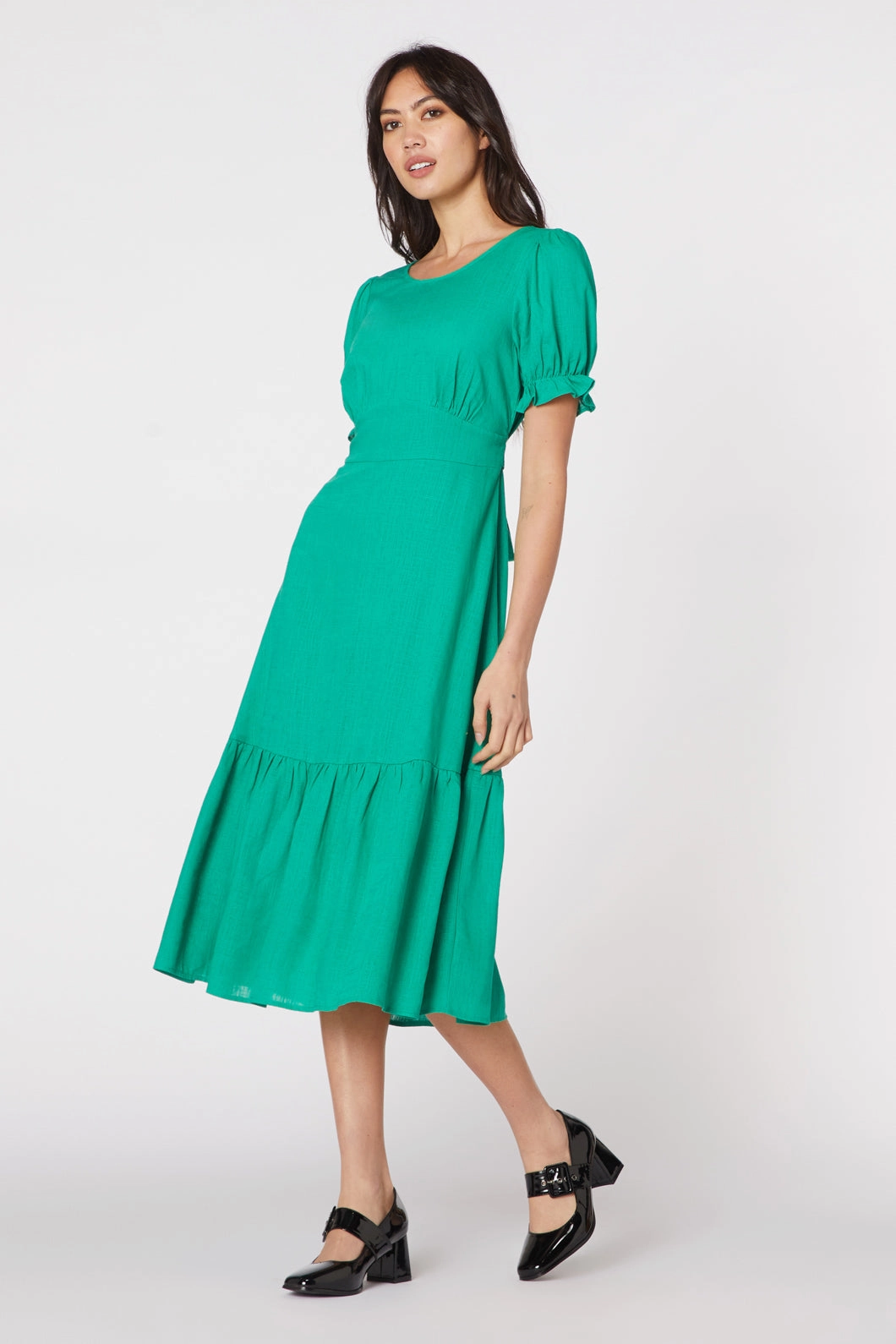 Sophisticated Elegance Relax Line Enid Midi Dress