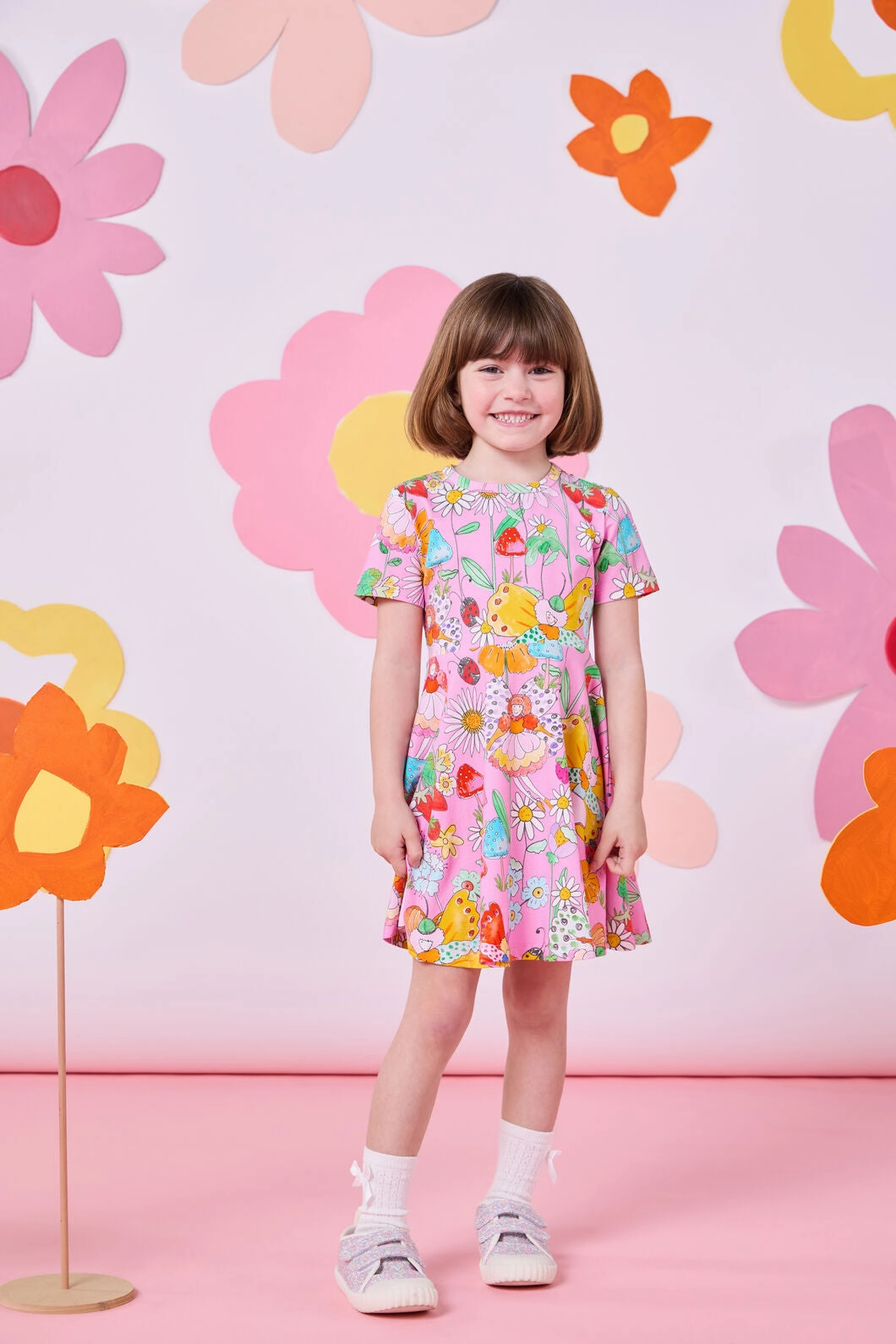 Fairies Kids Skater Dress Street Motion