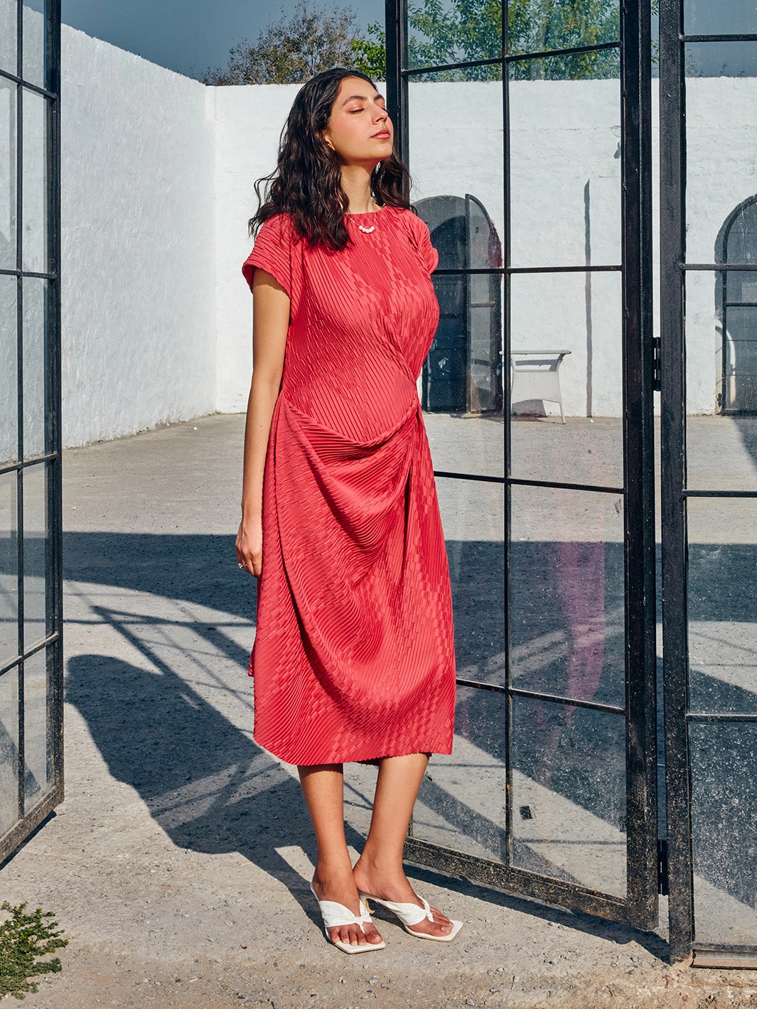 Ditalia Dress Everyday Ready Olive Tone