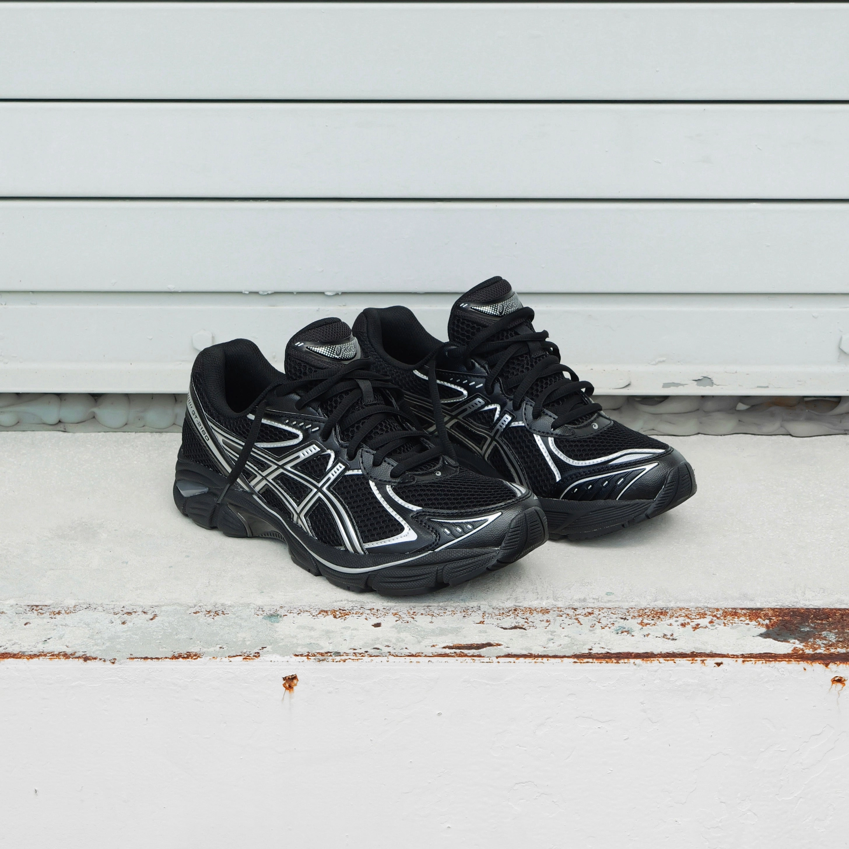 Adaptive cushioning Mens Asics GT-2160 (Black/Pure Silver)