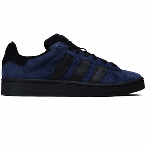 Soft Arch Adidas Campus 00s Shoes - Core Black/Core Black/Dark Blue