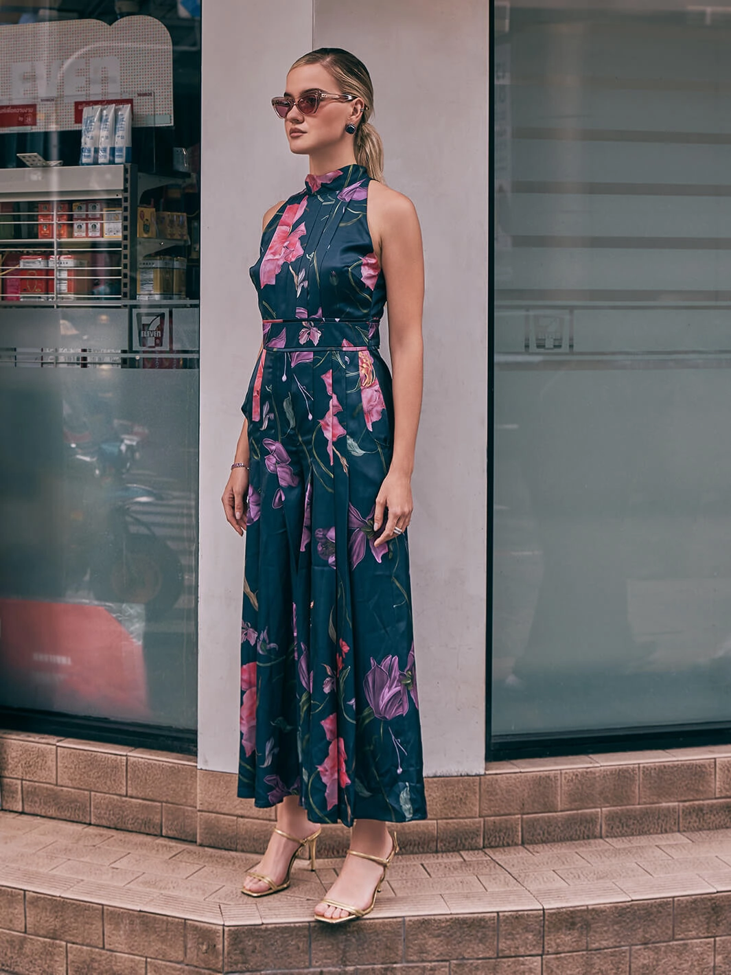 Upper East Pleated Jumpsuit Comfy and Relaxed