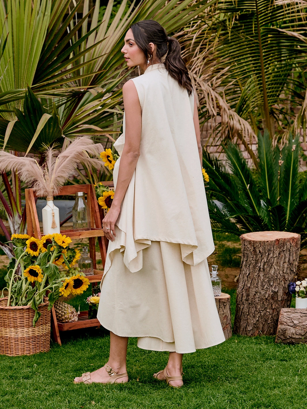 Fes Cotton Comfort Pants Sleek Texture