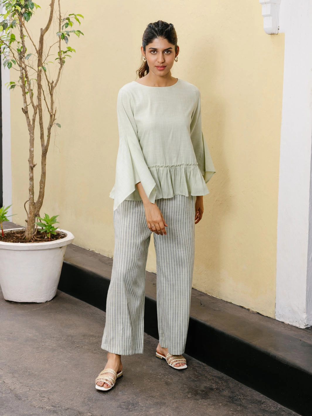 Playful touch Sophisticated Layers Fiji Pants