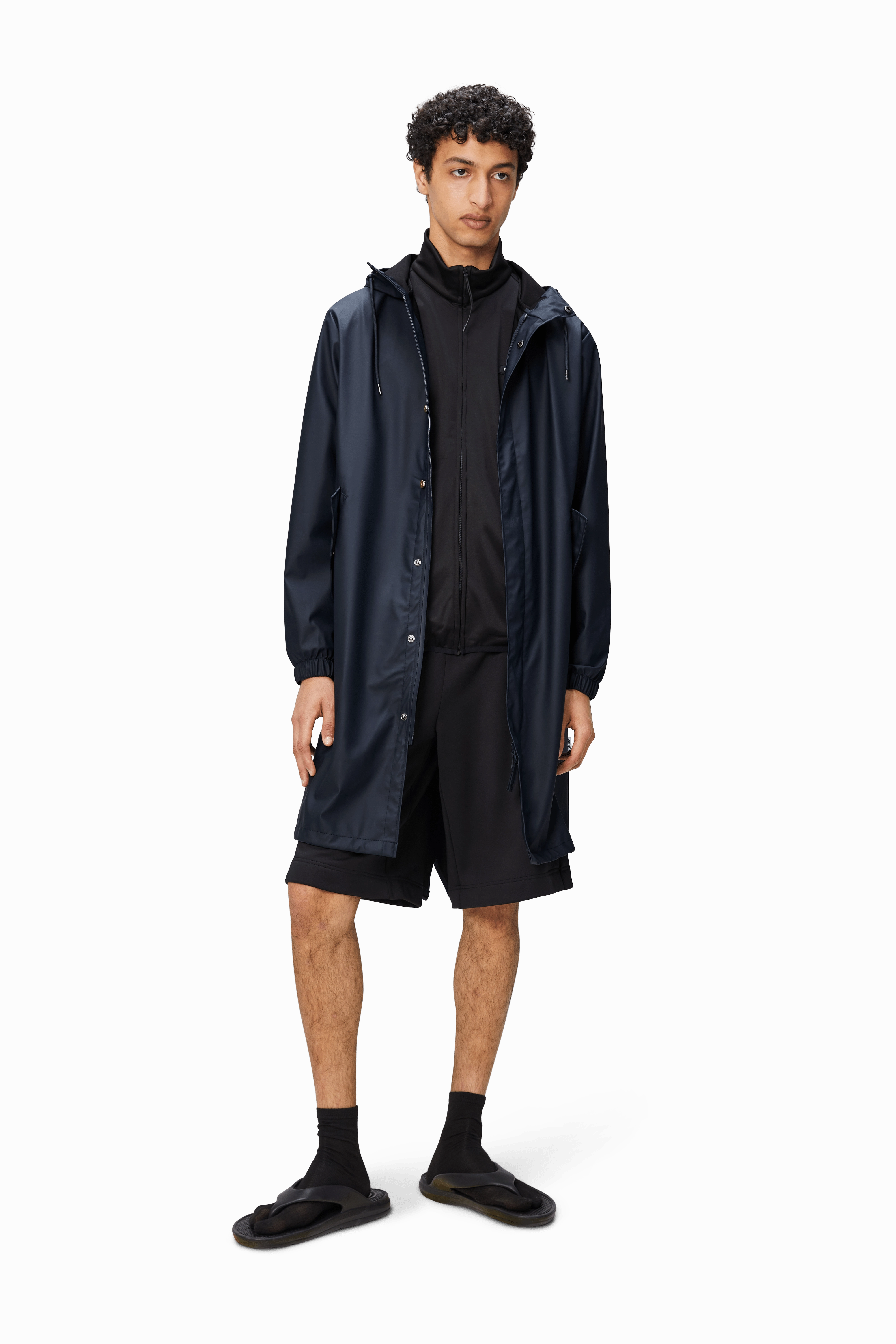 Daily Fit Design Soul FISHTAIL PARKA W3 - NAVY