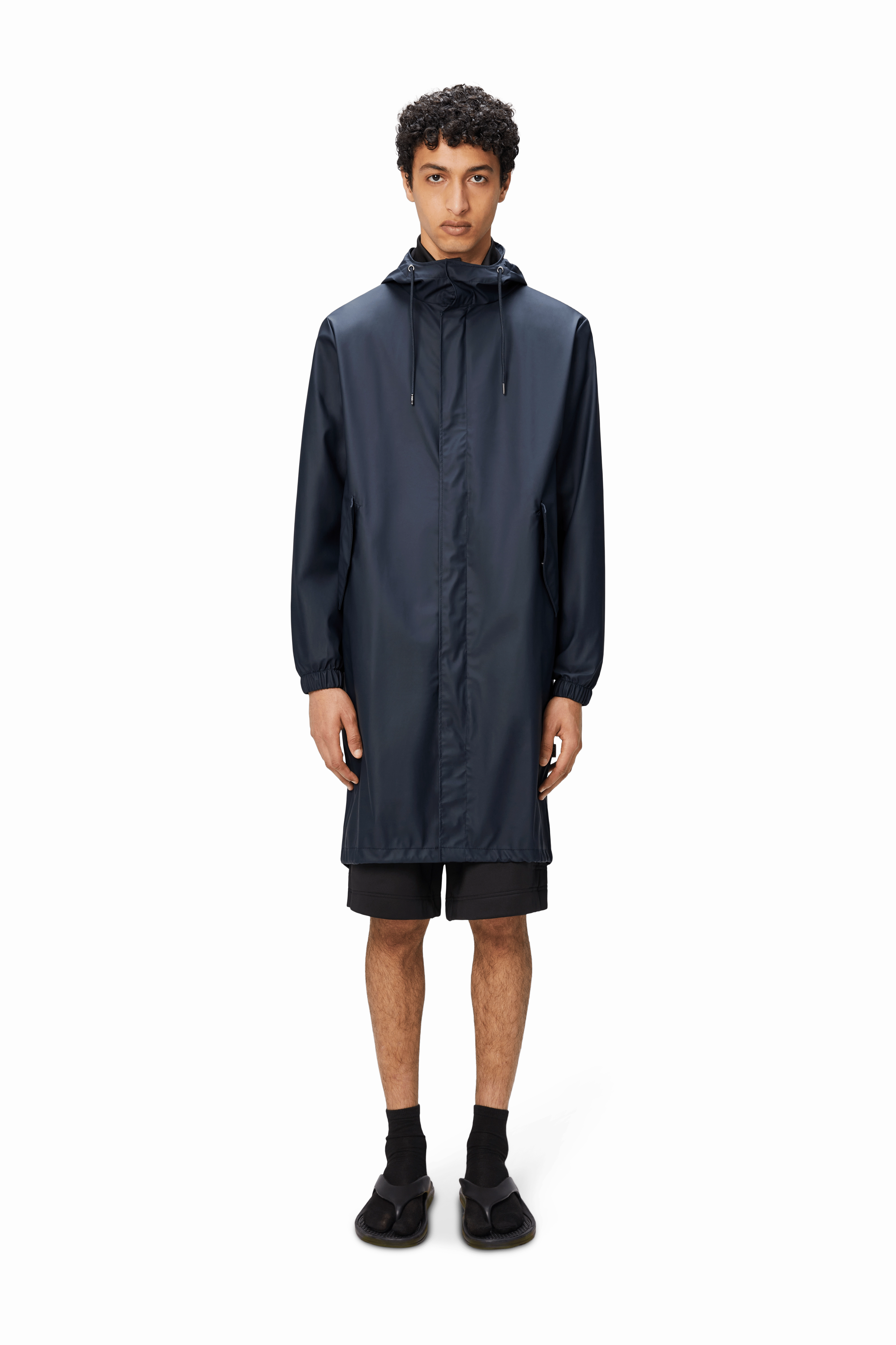 Casual Bottoms FlexibleCuff FISHTAIL PARKA W3 - NAVY