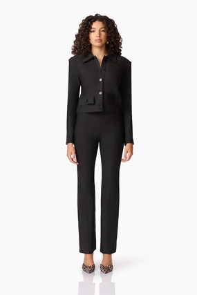 CURAAE Nora Jacket & Pants Set in Black Cute Glow garden party