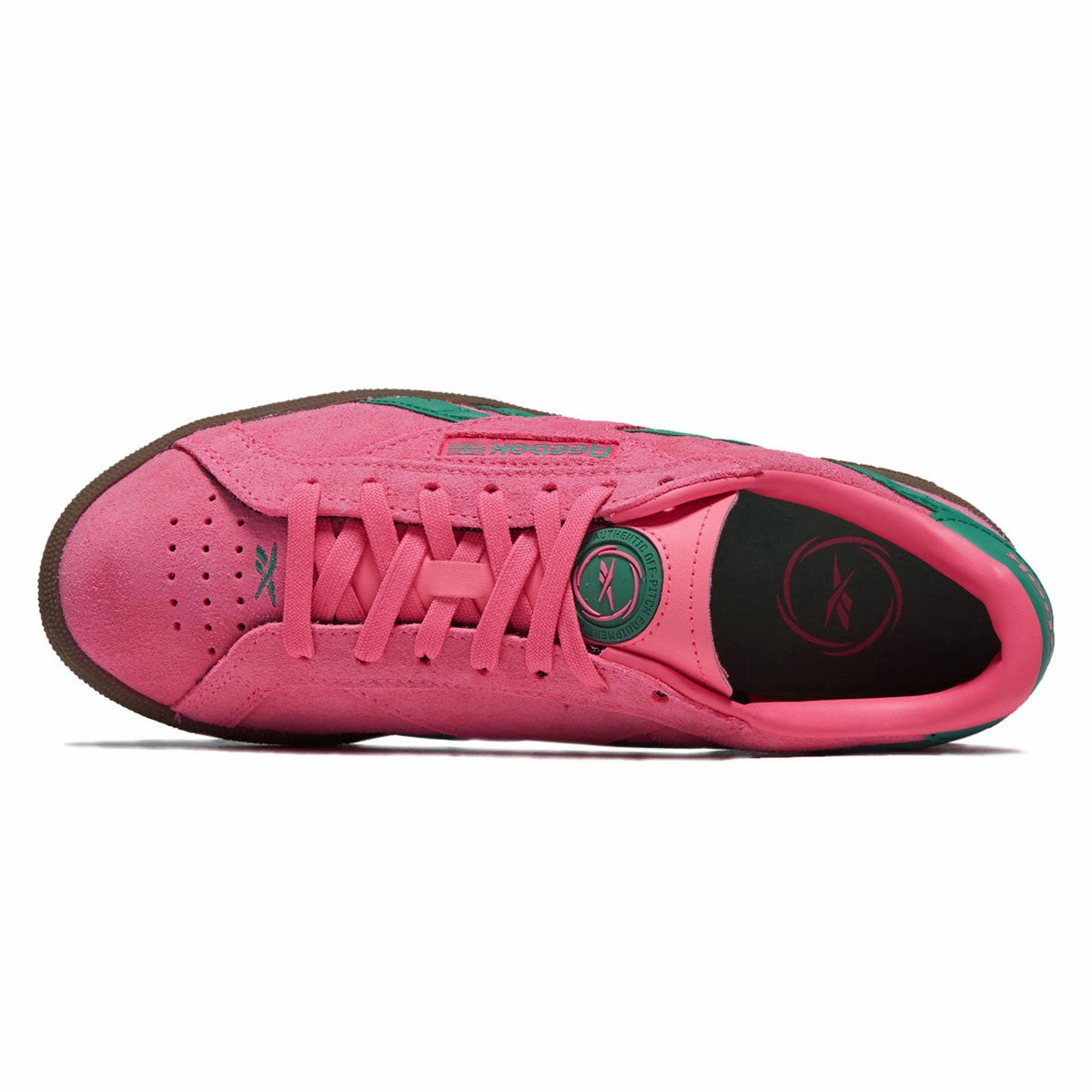 Sneaker Cleaner Reebok Womens Club C Grounds UK Shoes - Atomic Pink/Upgrade Green/Gum